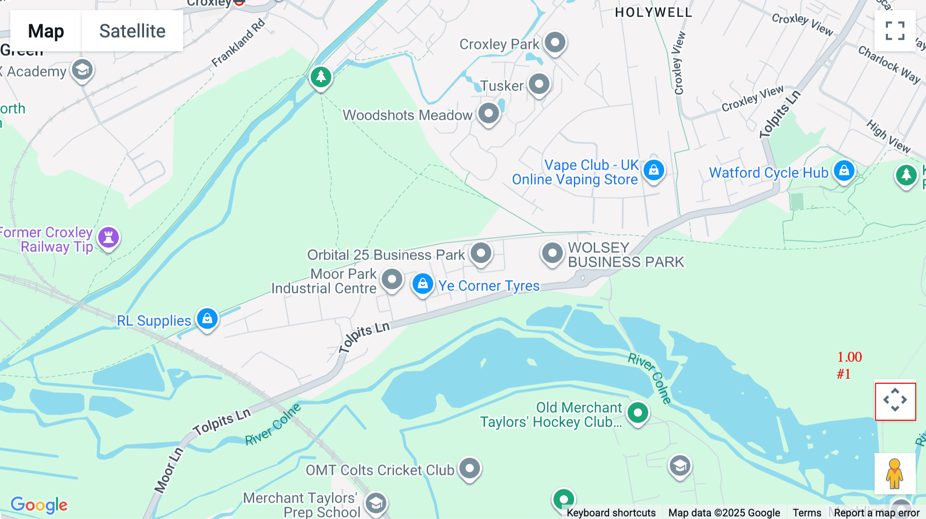 Click for interative map of 17 Metro Centre, Dwight Road, Watford, Watford