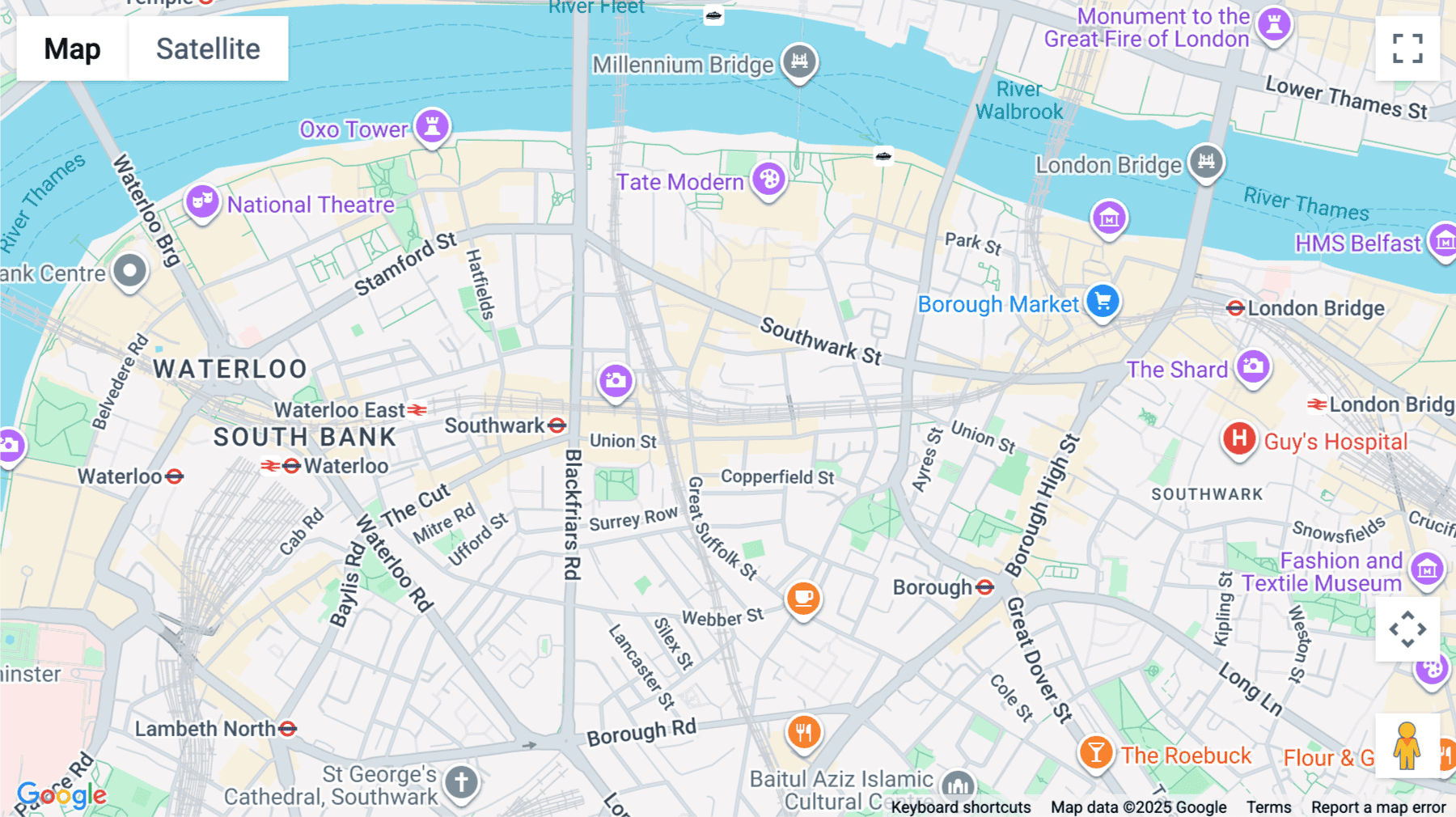 Click for interative map of Linton House, 164/180 Union Street, London