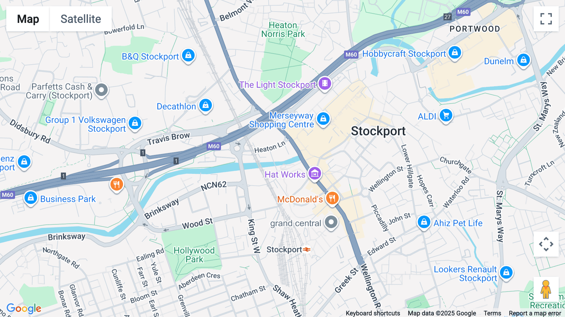Click for interative map of Regent House, Heaton Lane, Stockport, Stockport