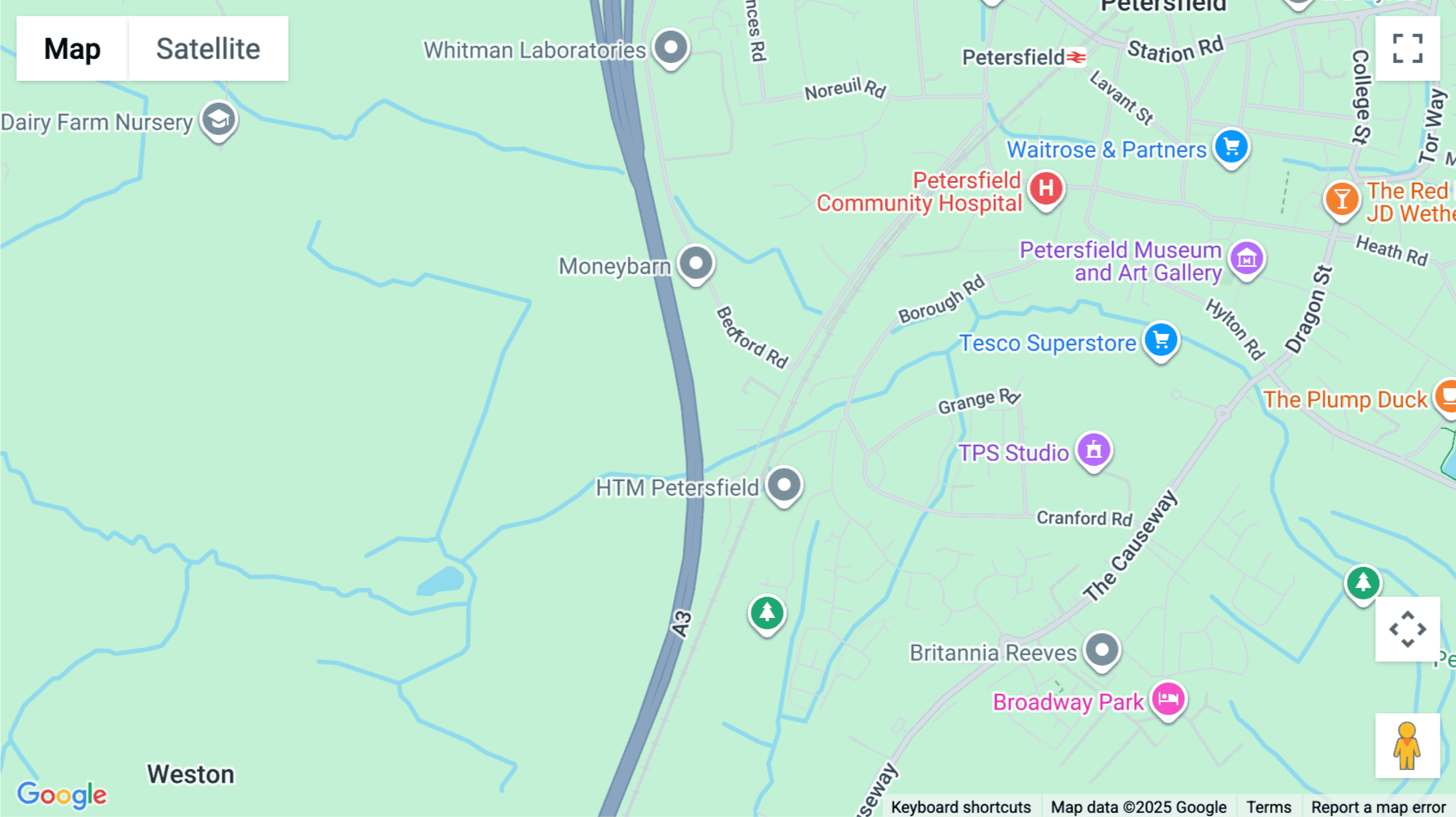 Click for interative map of Ground Floor Unit 7, Rotherbrook Court, Bedford Road, Petersfield, Petersfield
