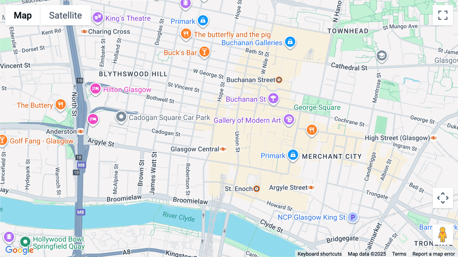 Click for interative map of 111 Union Street, Glasgow, Glasgow