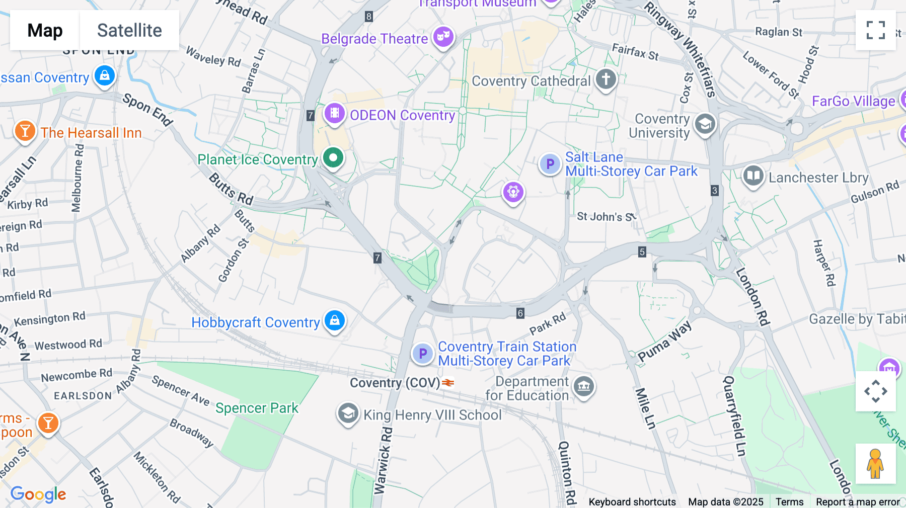 Click for interative map of The Quadrant Business Centre, 3 The Quadrant, Coventry, Coventry