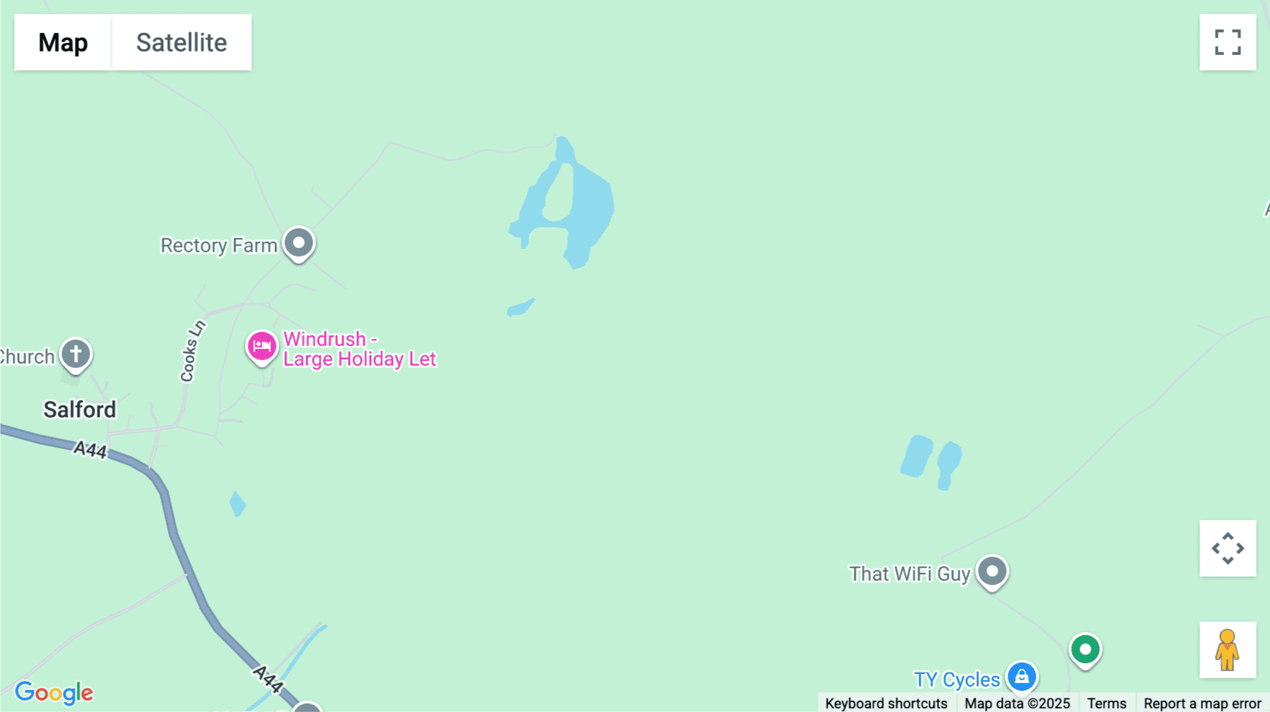 Click for interative map of Cromwell Park, Banbury Road, Chipping Norton, Chipping Norton