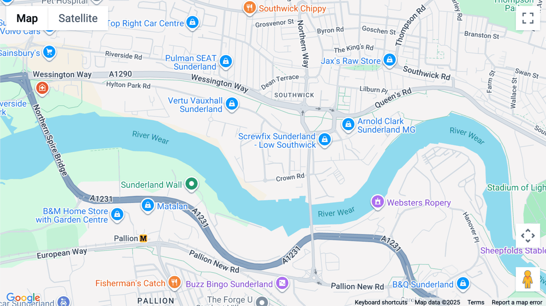 Click for interative map of Quay West Business Village, Sunderland, Sunderland