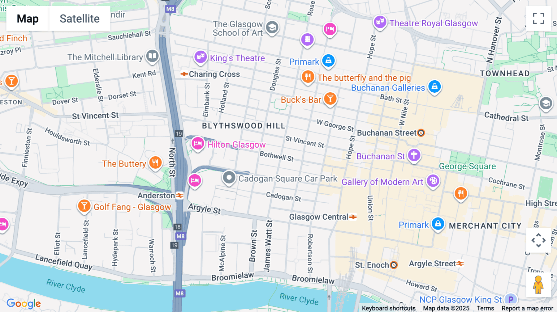 Click for interative map of 141 Bothwell Street, Glasgow, Glasgow