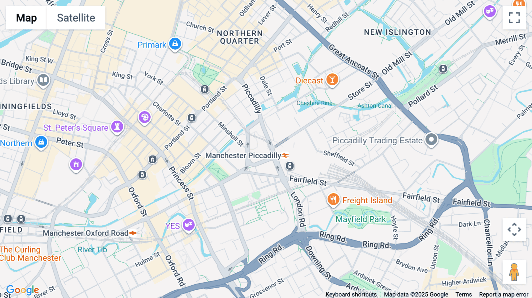 Click for interative map of 3 Piccadilly Place, Manchester, Manchester
