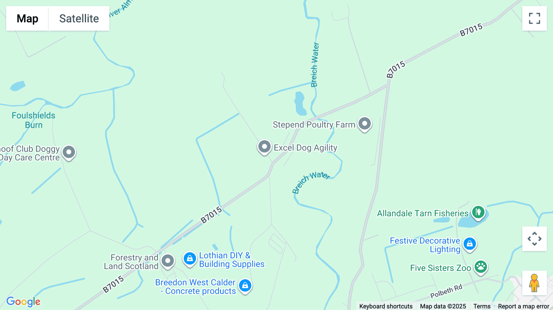 Click for interative map of Westwood, Westcalder, Nr.Livingston, Livingston