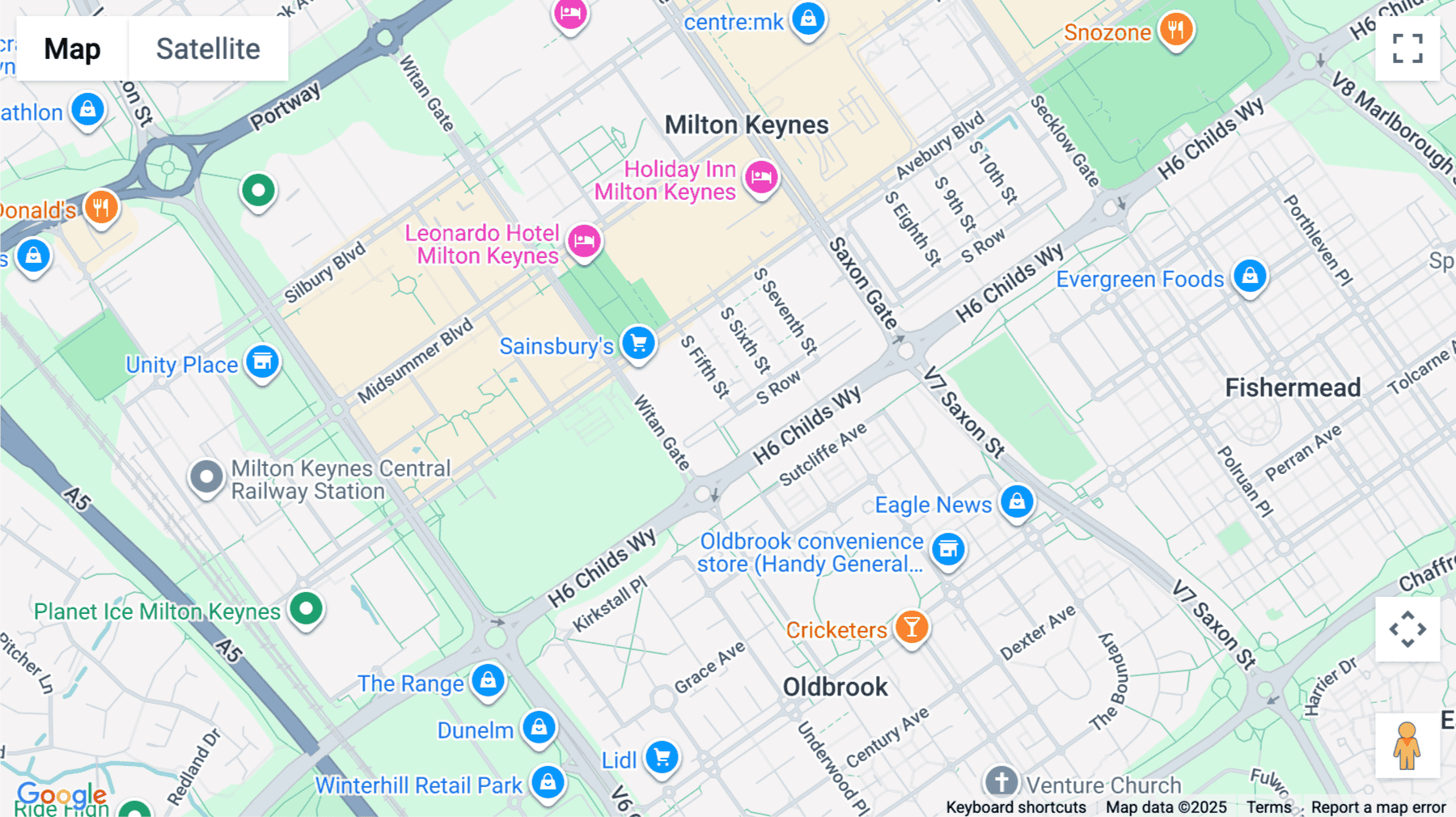 Click for interative map of Luminous House, 300 South Row, Milton Keynes, Milton Keynes