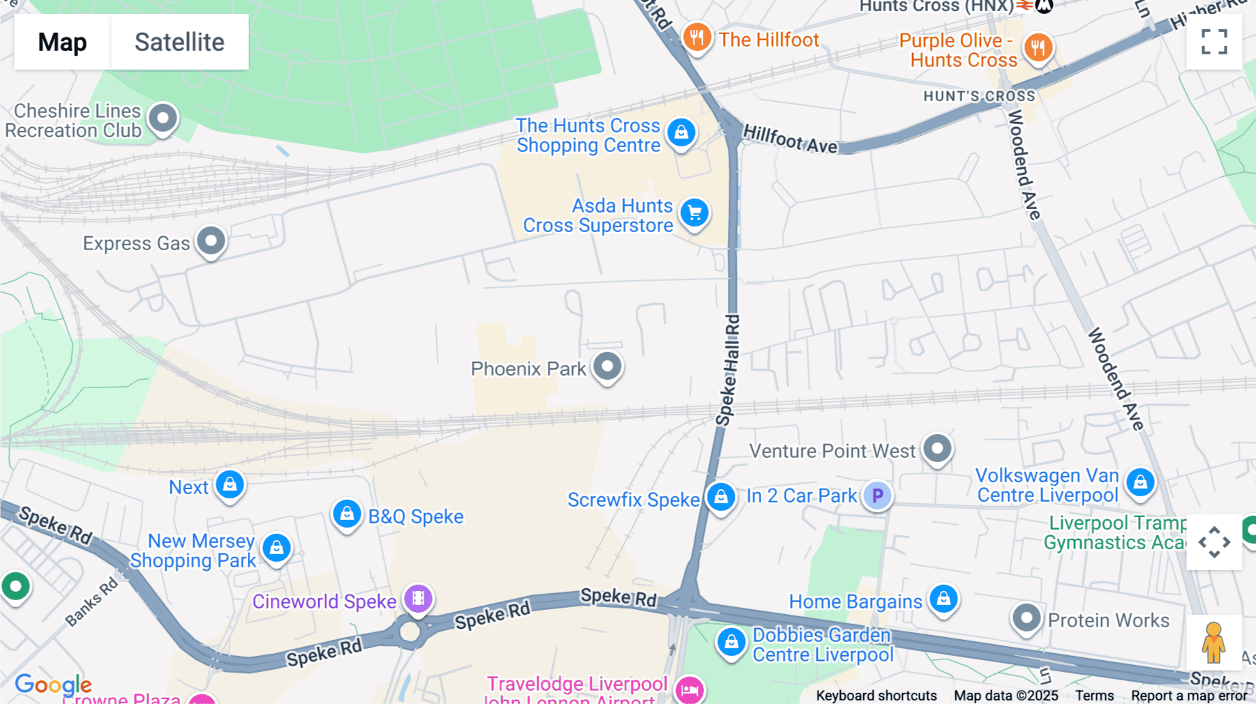 Click for interative map of Dylan Harvey Business Centre, Goodlass Road, Liverpool, Liverpool
