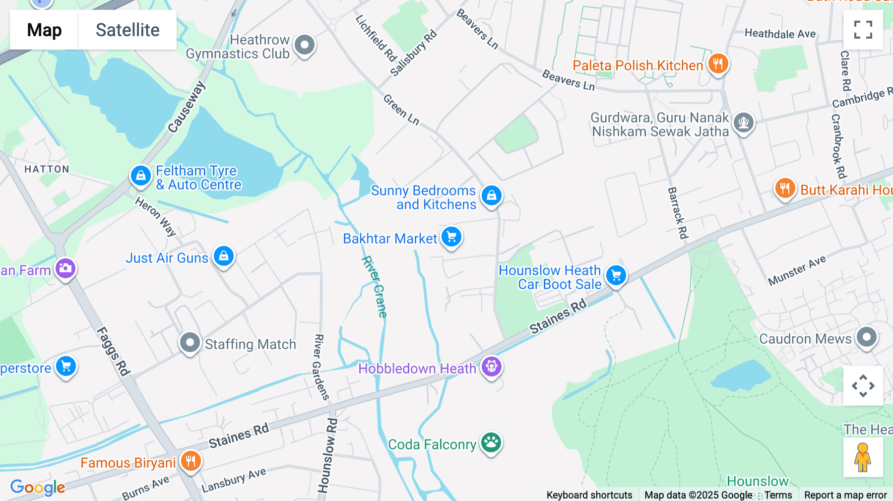 Click for interative map of Jolyon House, Amberley Way, Hounslow, Hounslow