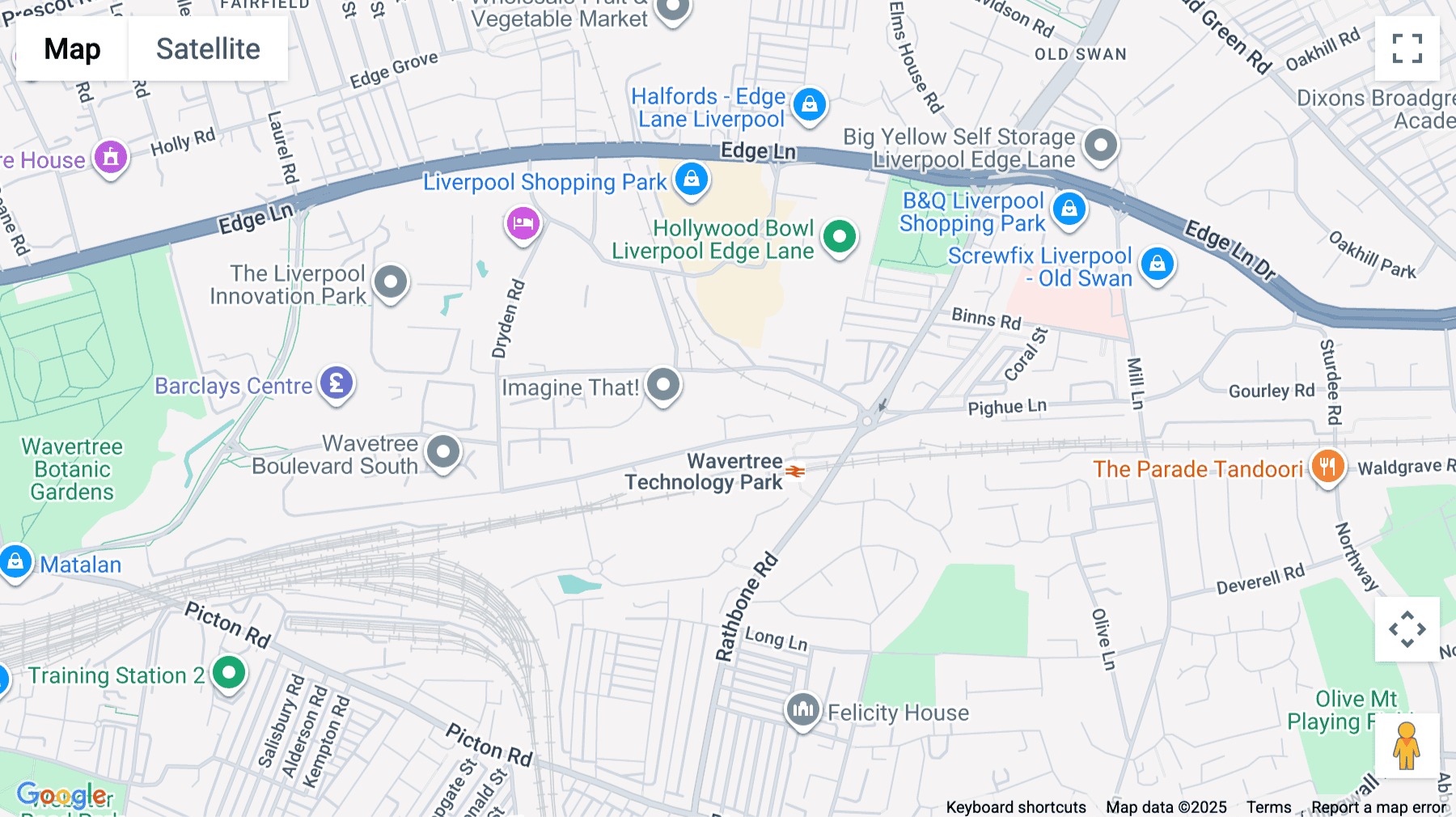 Click for interative map of Units 10 & 11, Tapton Way, Wavertree, Liverpool, Liverpool