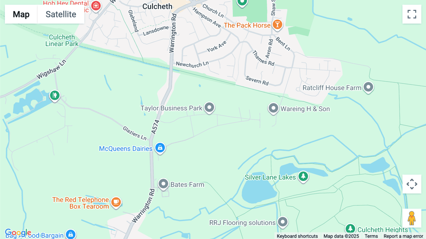 Click for interative map of Taylor Business Park, Warrington Road, Warrington, Warrington