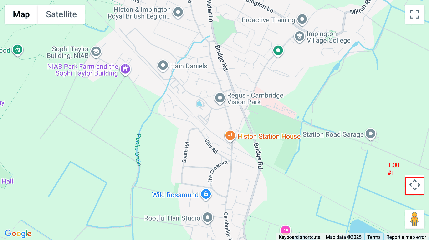 Click for interative map of Compass House, Vision Park, Chivers Way, Cambridge