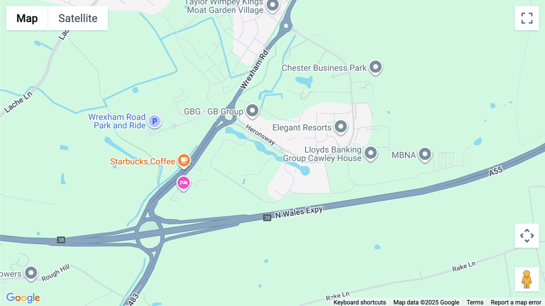 Click for interative map of Regus House, Herons Way, Chester Business Park, Chester, Chester