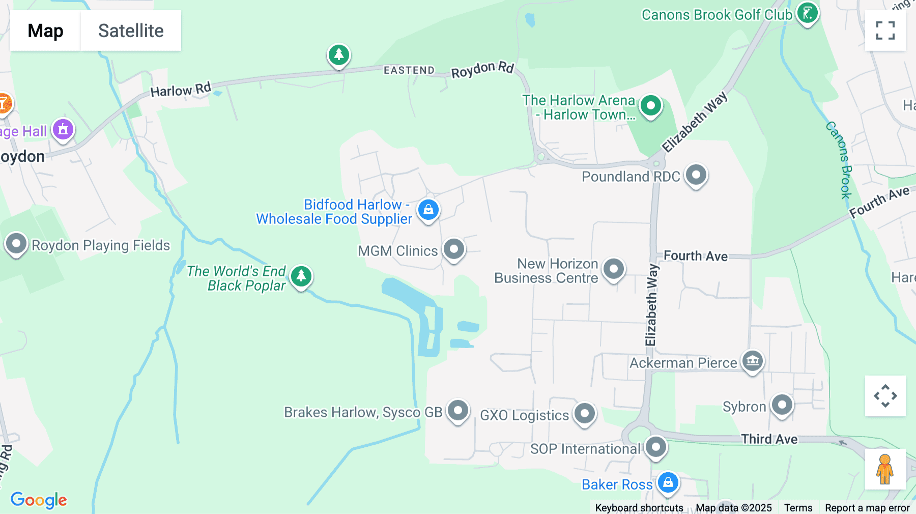 Click for interative map of Greenway Business Centre, Harlow Business Park, Greenway, Harlow, Harlow