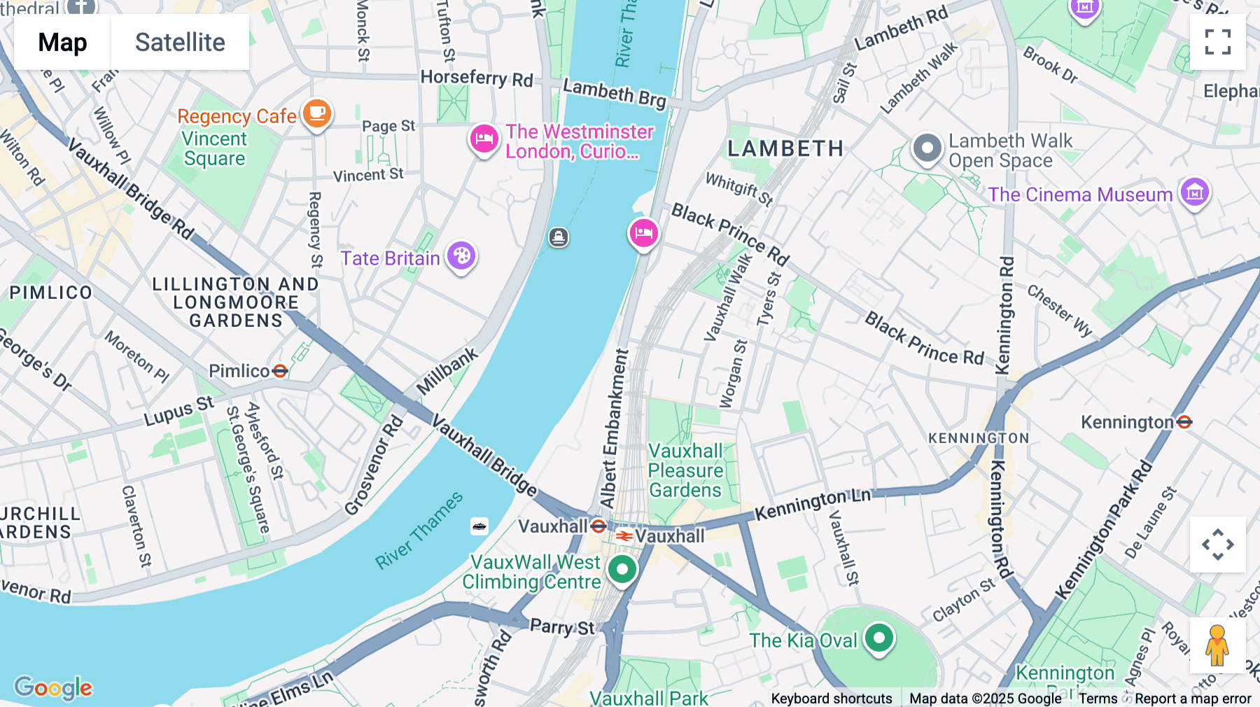 Click for interative map of Vintage House, 36-37 Albert Embankment, London, London