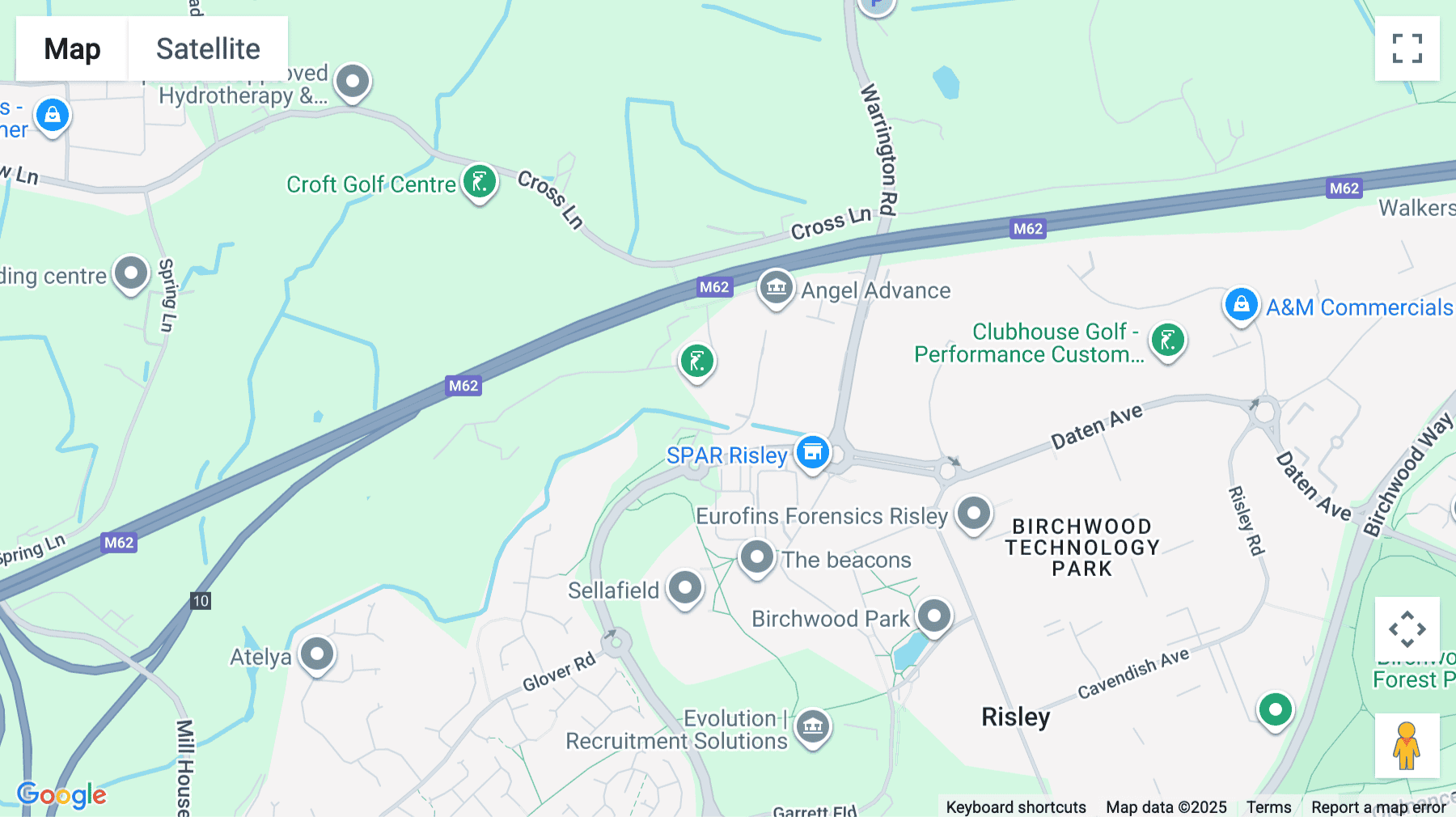 Click for interative map of The Breeze at Claremont House, 2 Kelvin Close, Birchwood Park, Warrington, Warrington