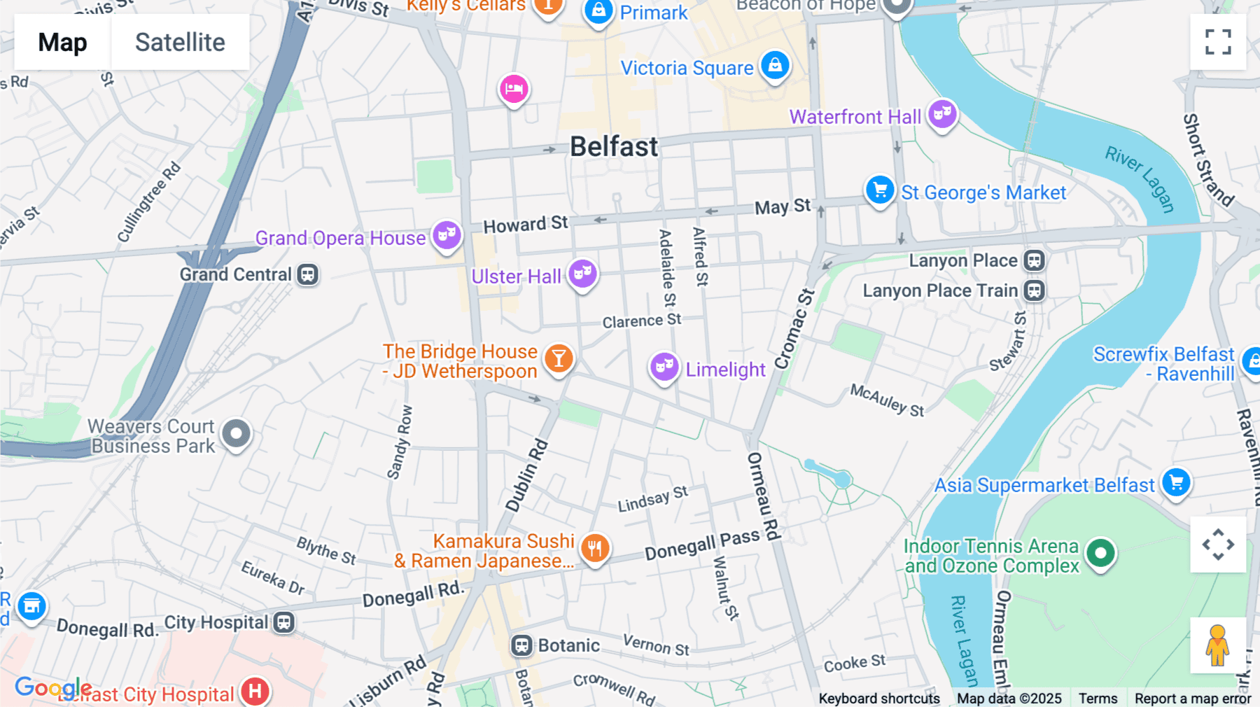 Click for interative map of Enterprise House, 55/59 Adelaide Street, Belfast, Belfast