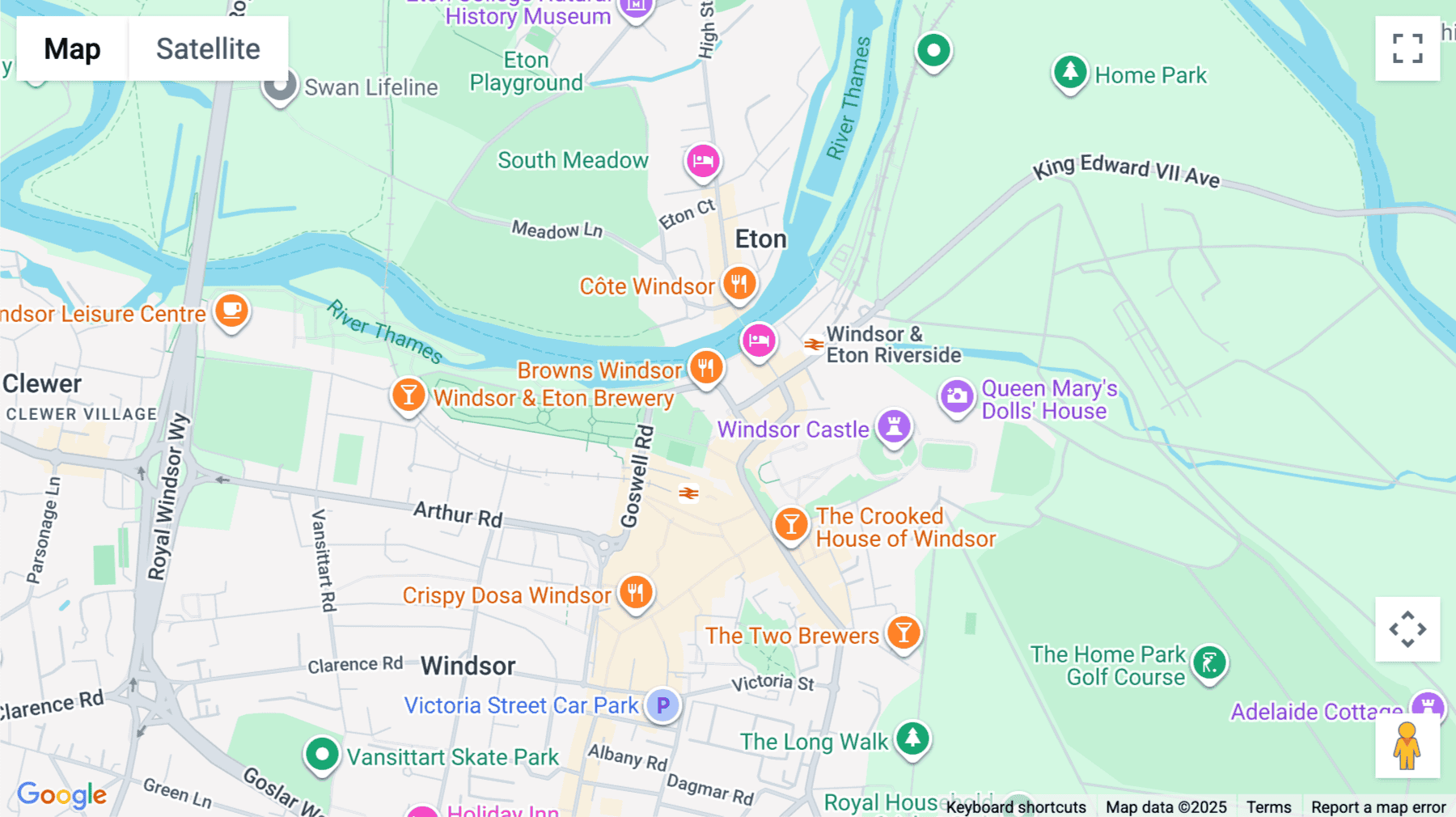 Click for interative map of 59-60 Thames Street, Windsor, Windsor