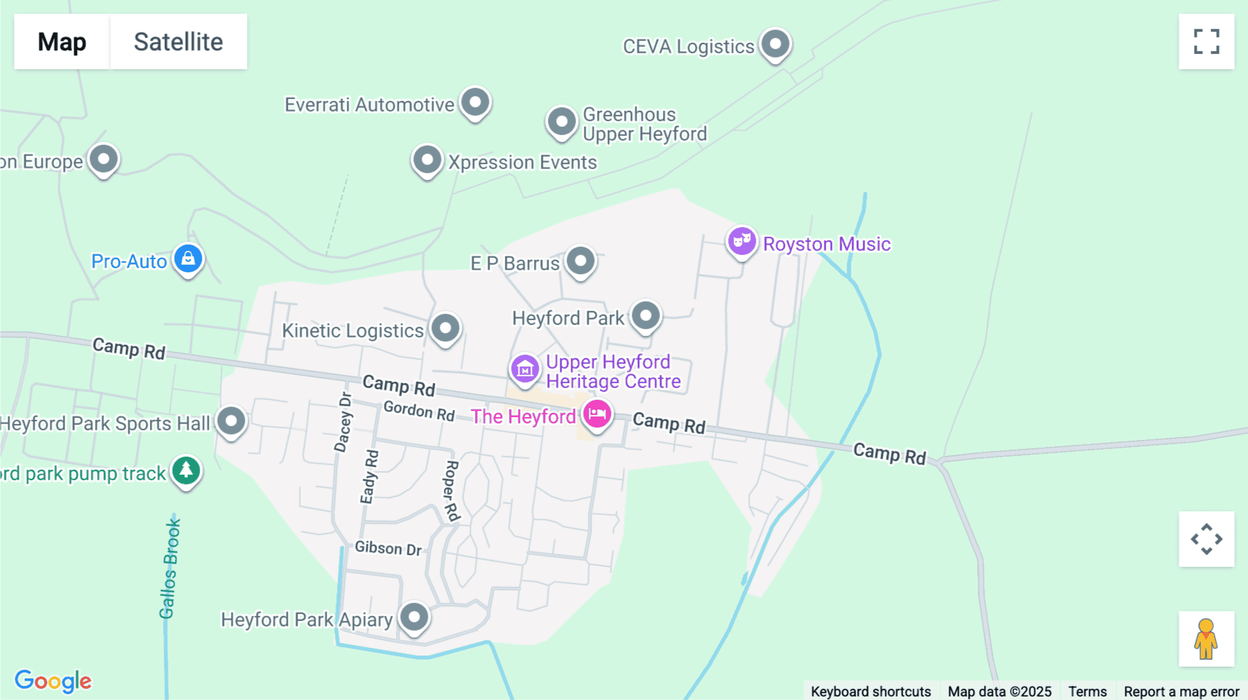 Click for interative map of Cherwell Innovation Centre, 77 Heyford Park, Bicester, Oxford
