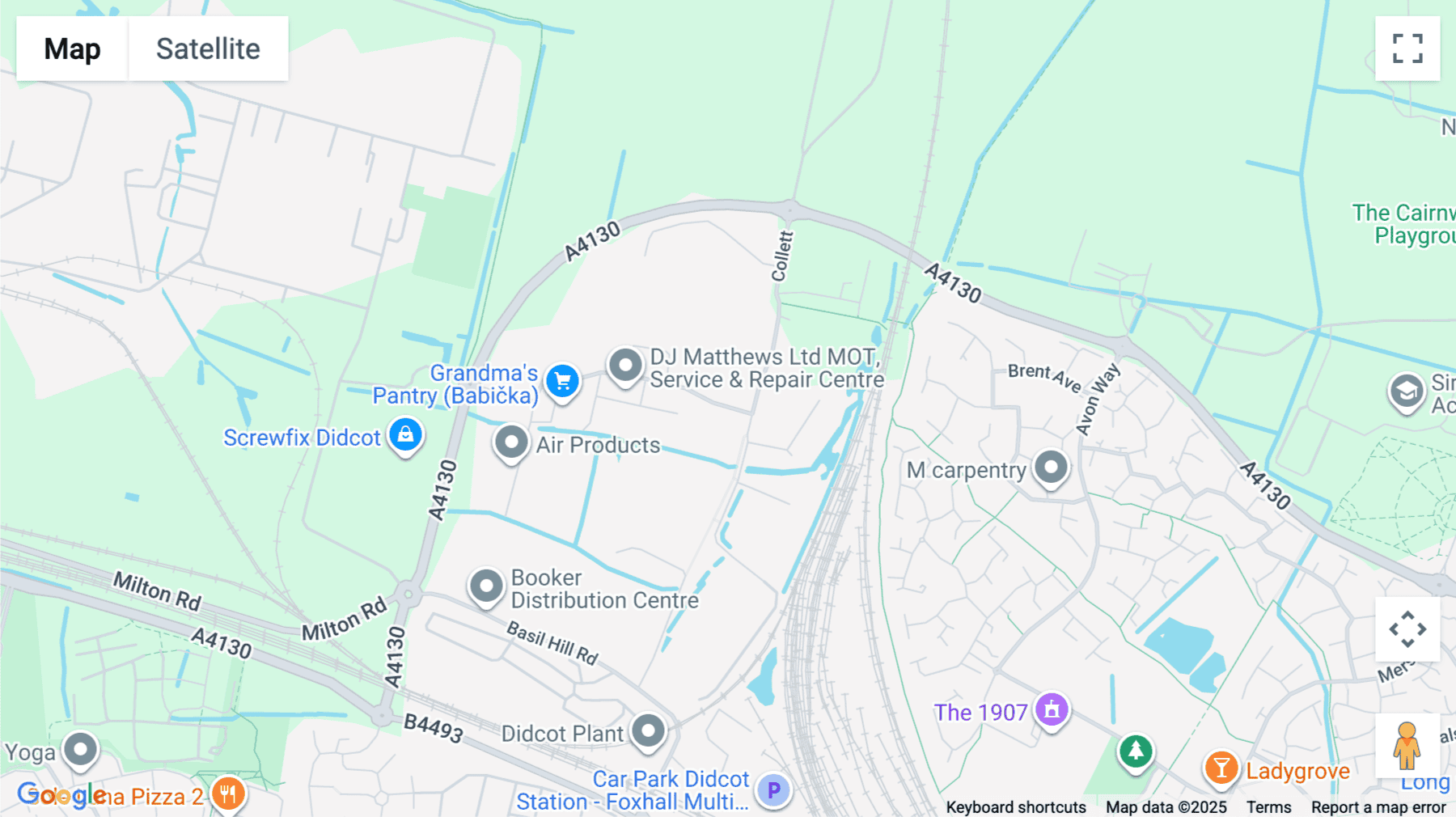 Click for interative map of The Didcot Enterprise Centre, Hawksworth, Southmead Industrial Park, Didcot, Didcot