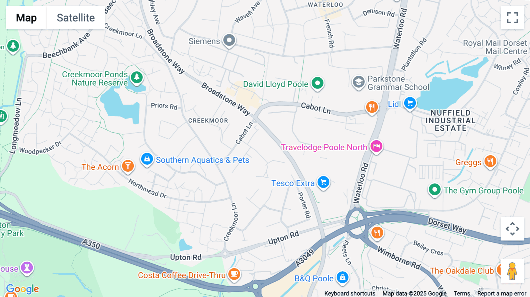 Click for interative map of Arena Business Centre, Holyrood Close, Poole, Poole