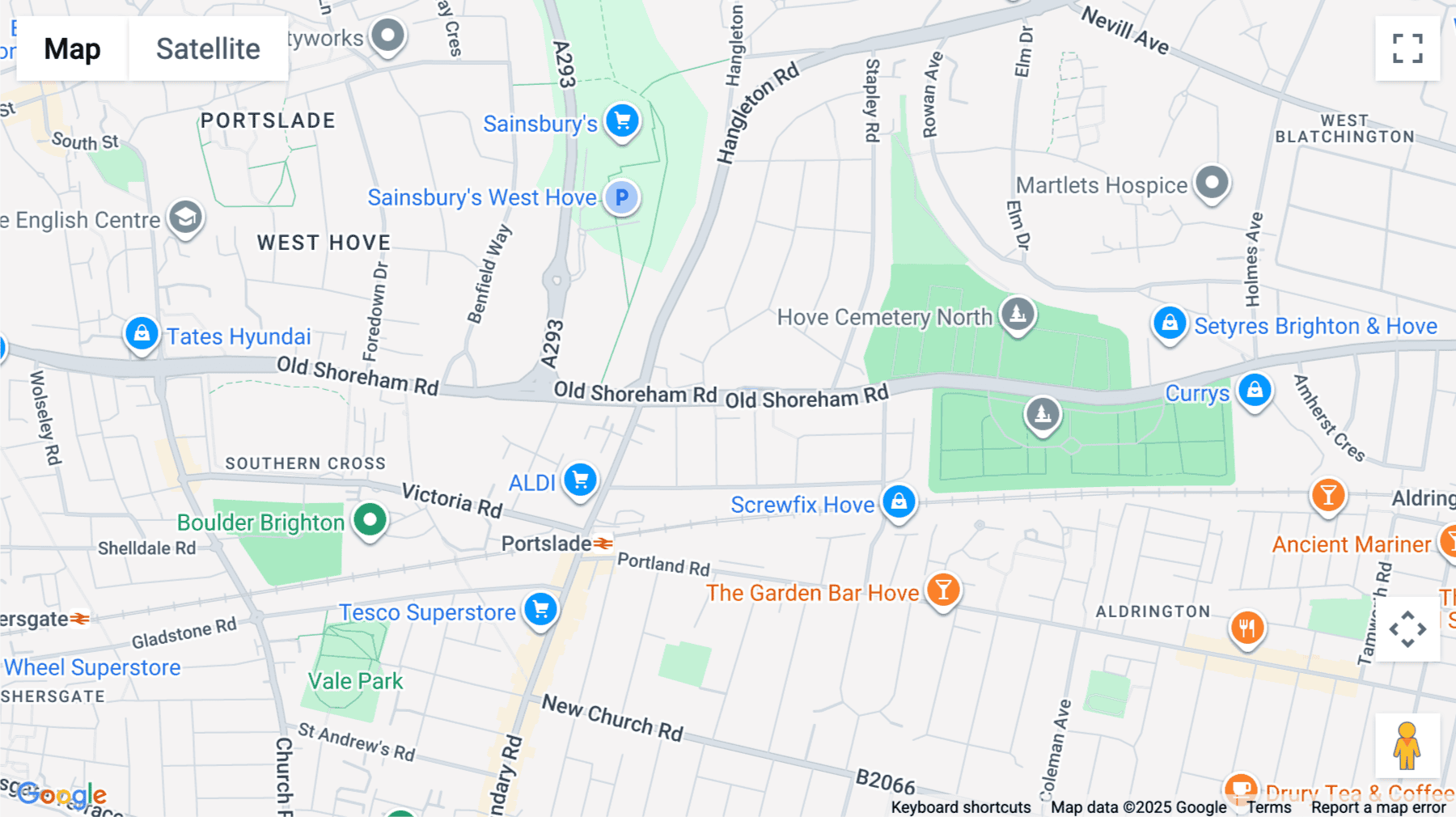 Click for interative map of The Knoll Business Centre, Old Shoreham Road, Hove, Hove