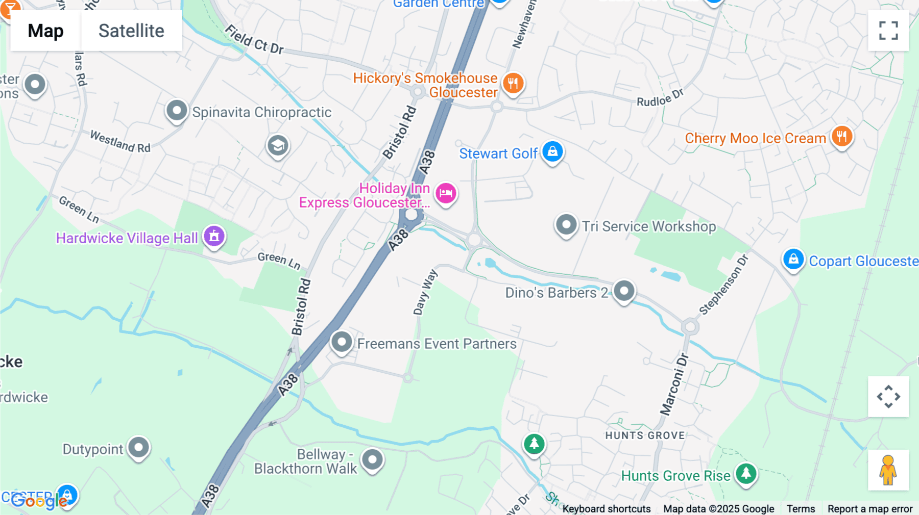 Click for interative map of Kestrel Court Waterwells Drive, Waterwells Business Park, Quedgeley, Gloucester