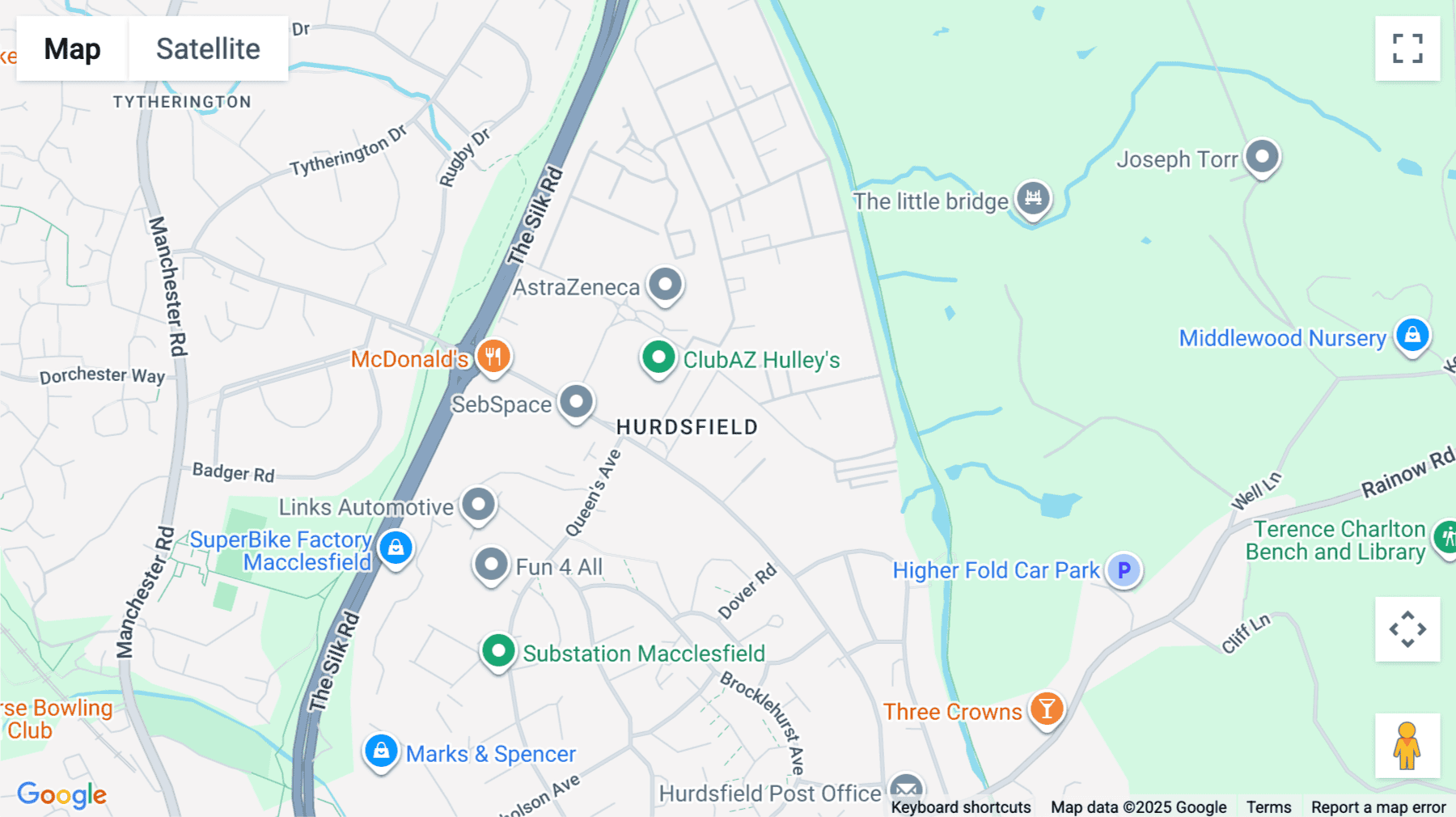 Click for interative map of Charter House, 1-3 Charter Way, Macclesfield, Macclesfield