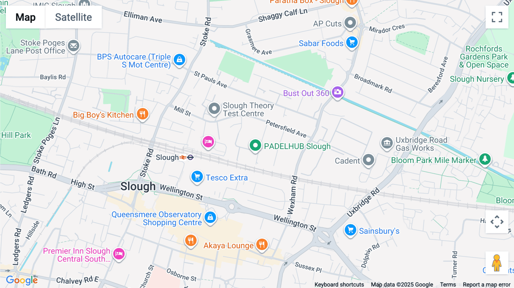 Click for interative map of Albion House, Albion Close, Slough, Slough
