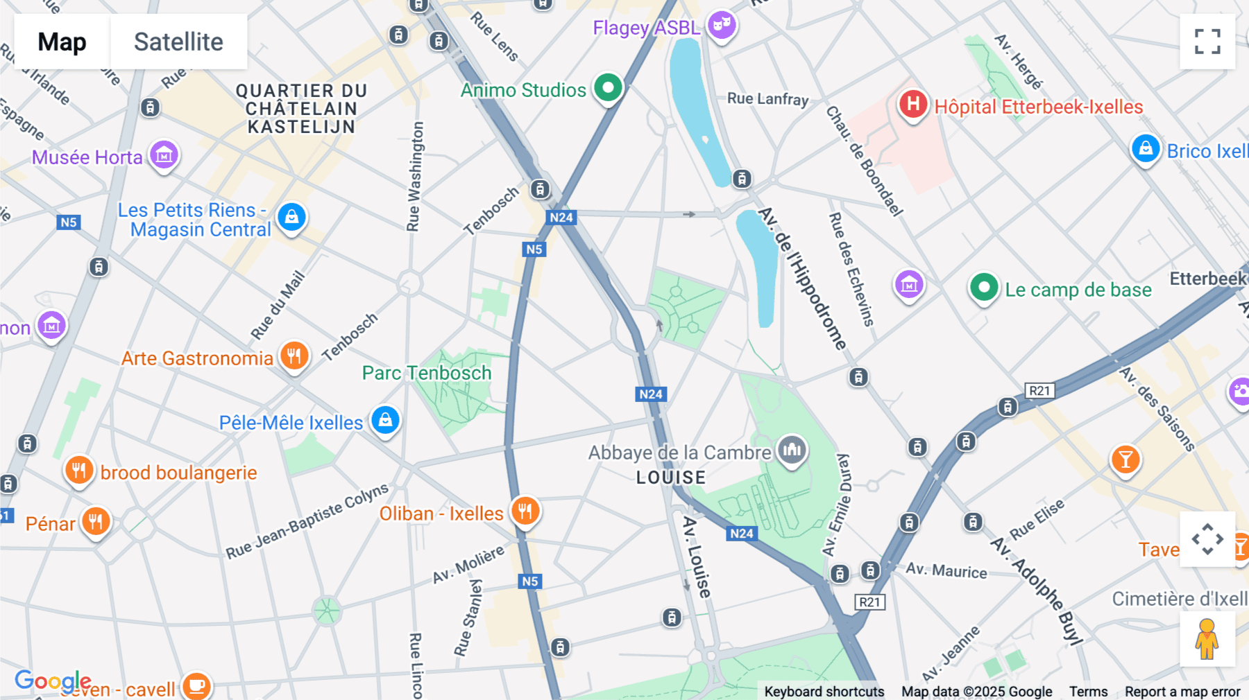 Click for interative map of 367, Avenue Louise, Brussels, Brussels