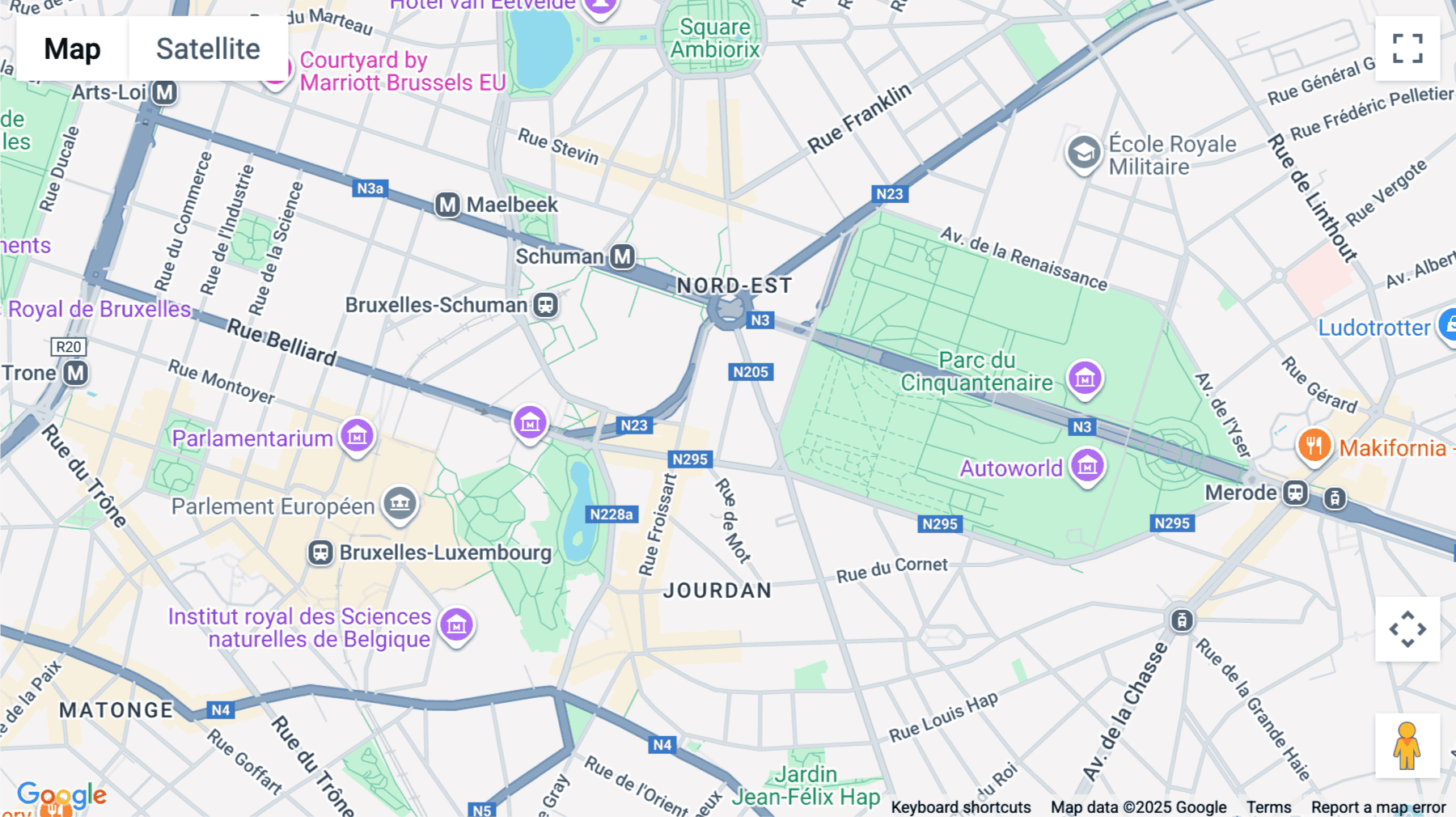 Click for interative map of Rue Breydel, 34-36, Brussels, Brussels