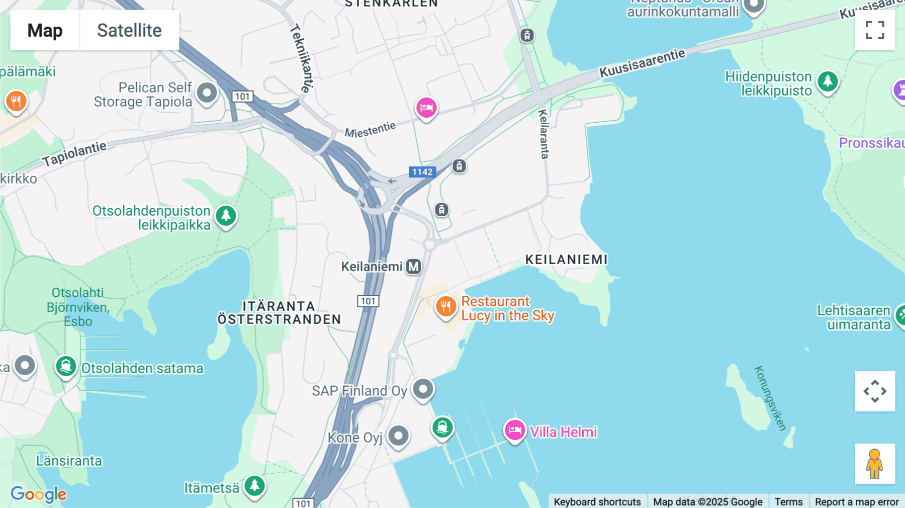 Click for interative map of Keilaranta 1, Espoo, Espoo