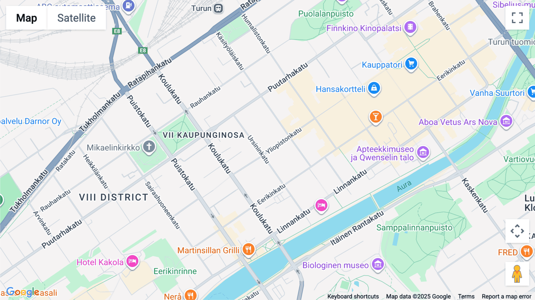 Click for interative map of Yliopistonkatu 34, Turku, Turku