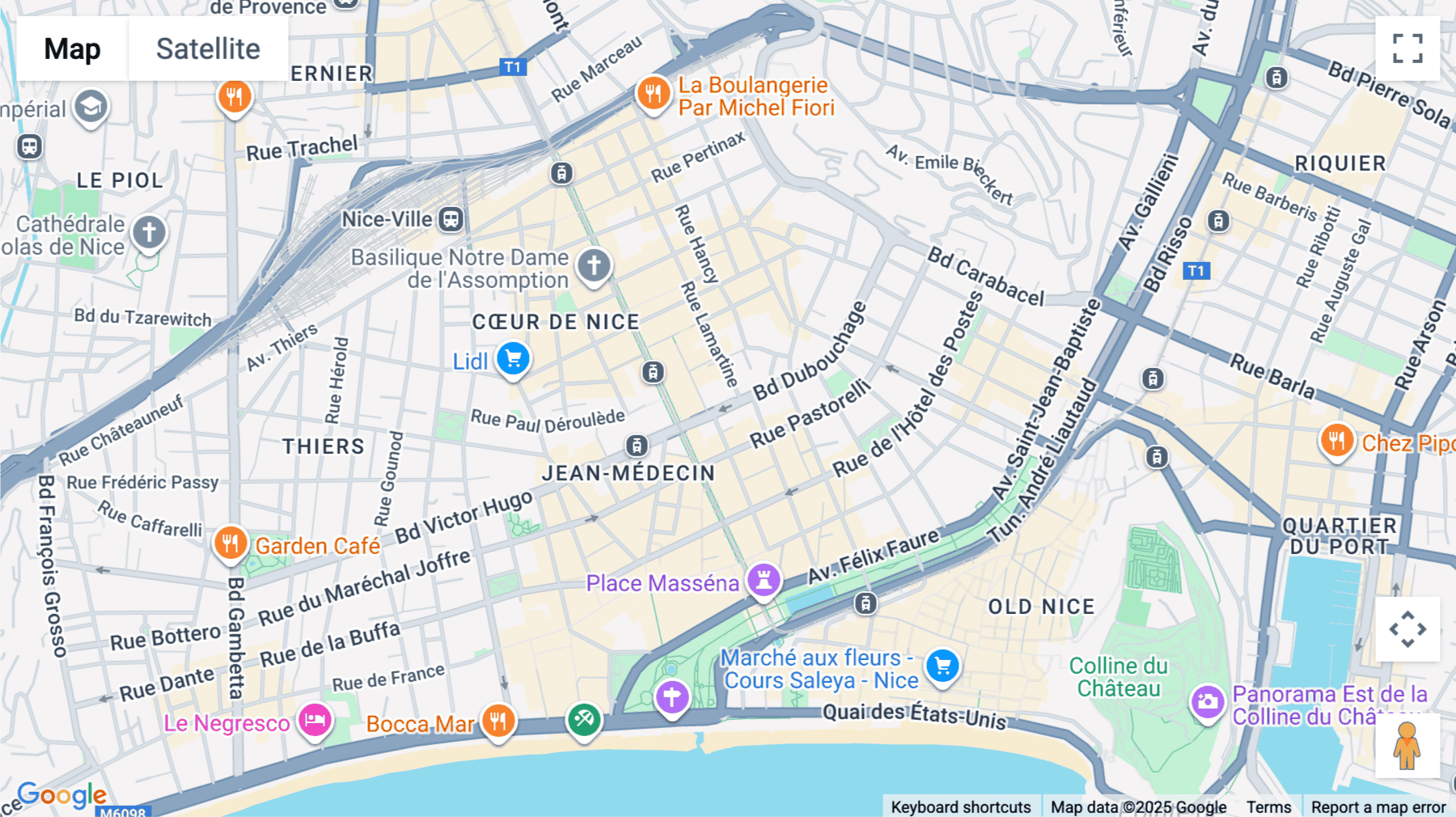Click for interative map of Le Consul, 37/41, bd Dubouchage, Nice, Nice