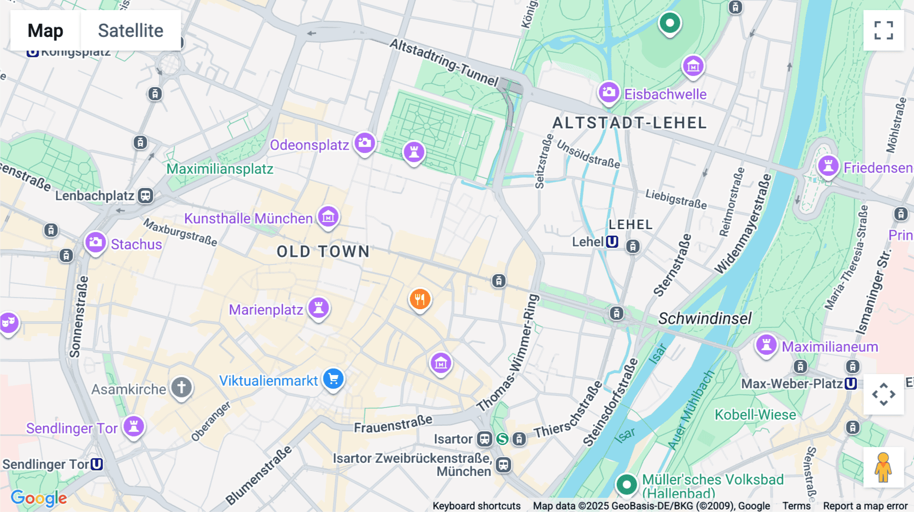 Click for interative map of Maximilianstraße 13, Munich, Munich