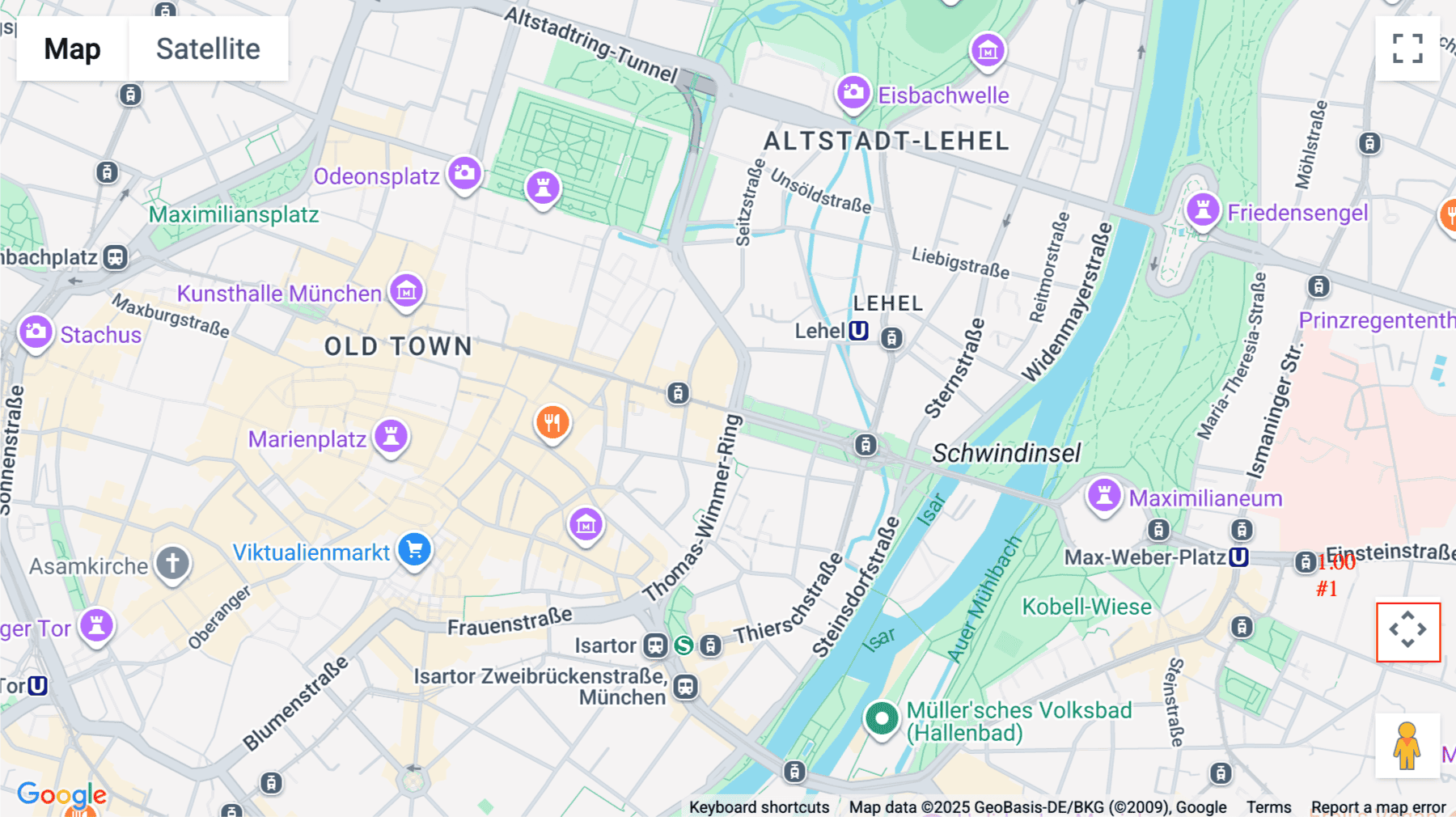 Click for interative map of Maximilianstrasse 35, Munich, Munich