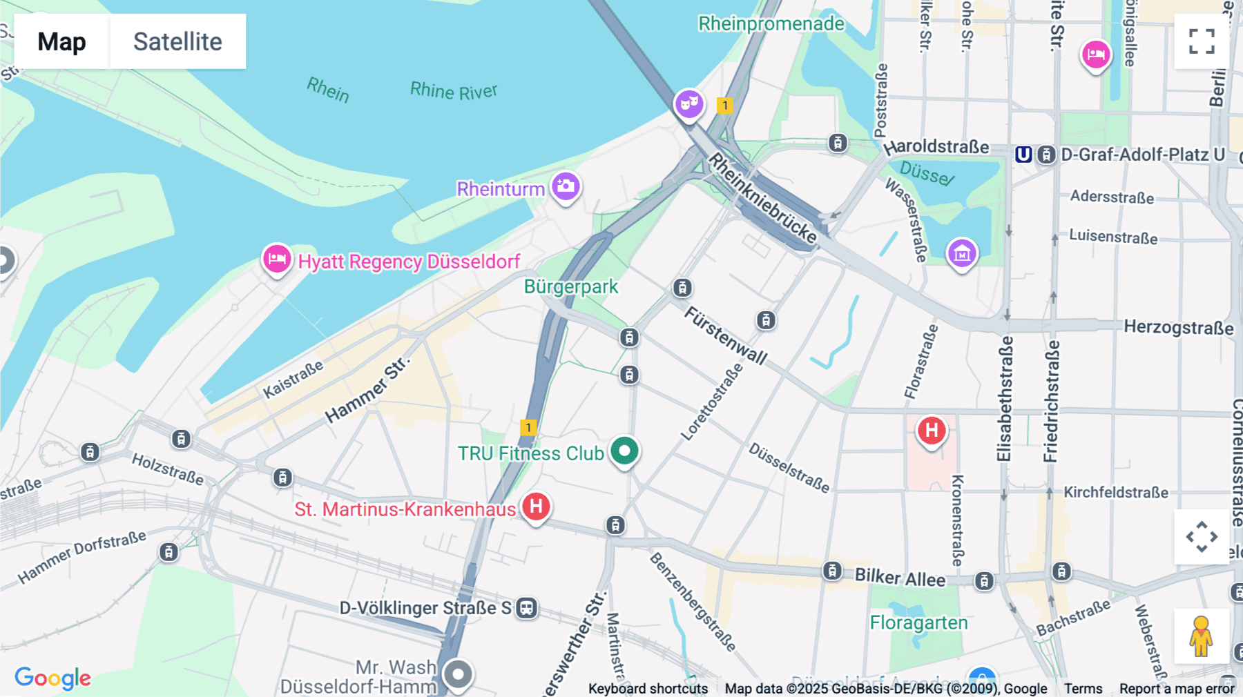 Click for interative map of Stadttor 1, 16th Floor, Dusseldorf, Dusseldorf