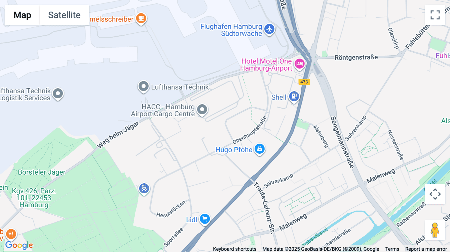 Click for interative map of Obenhauptstrasse 7, Hamburg, Hamburg