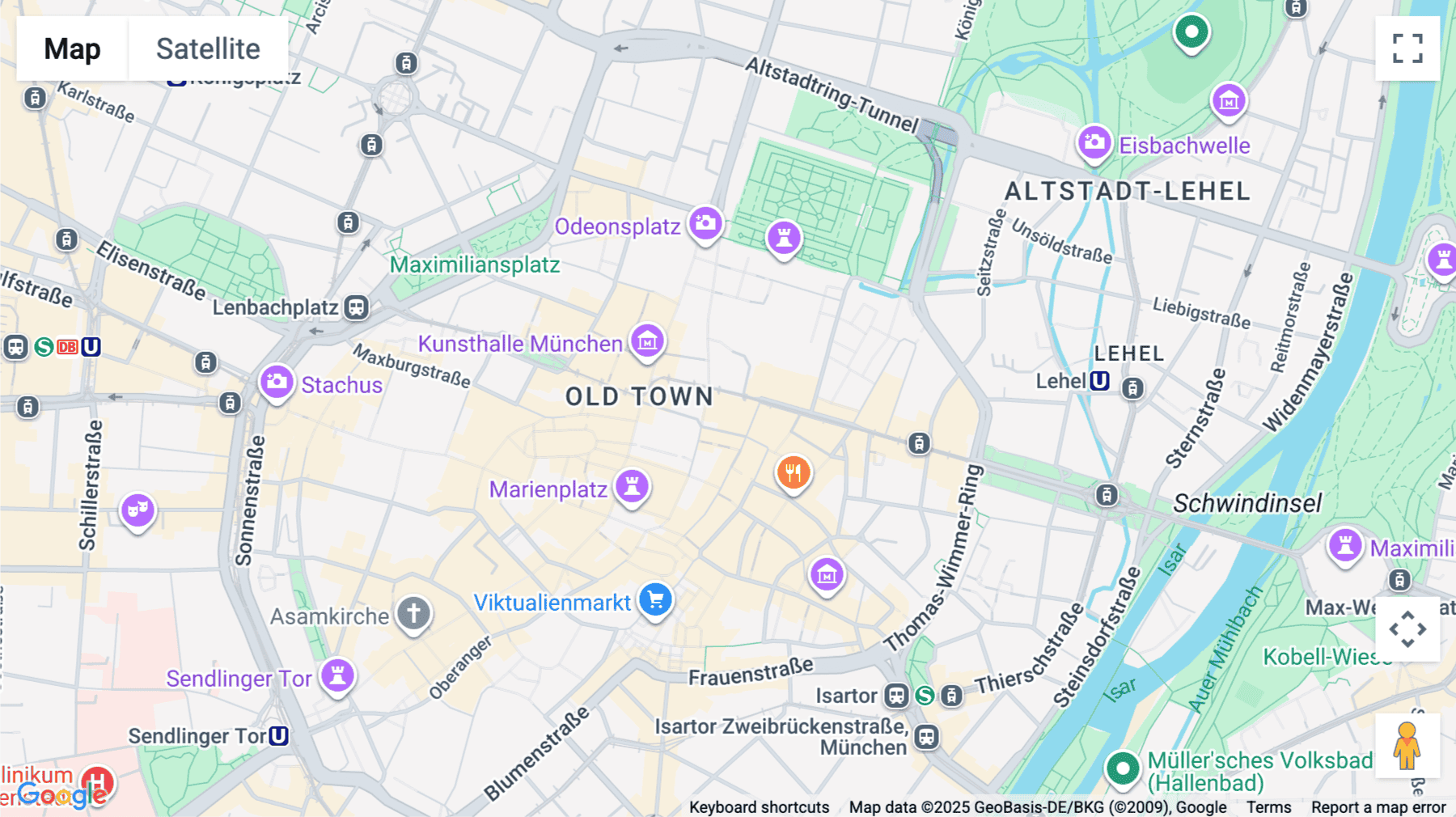 Click for interative map of Maximilianstraße 2, Munich, Munich