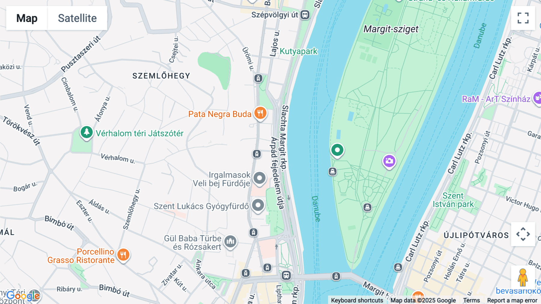 Click for interative map of Arpad Fejedelem utja 26-28, Budapest
