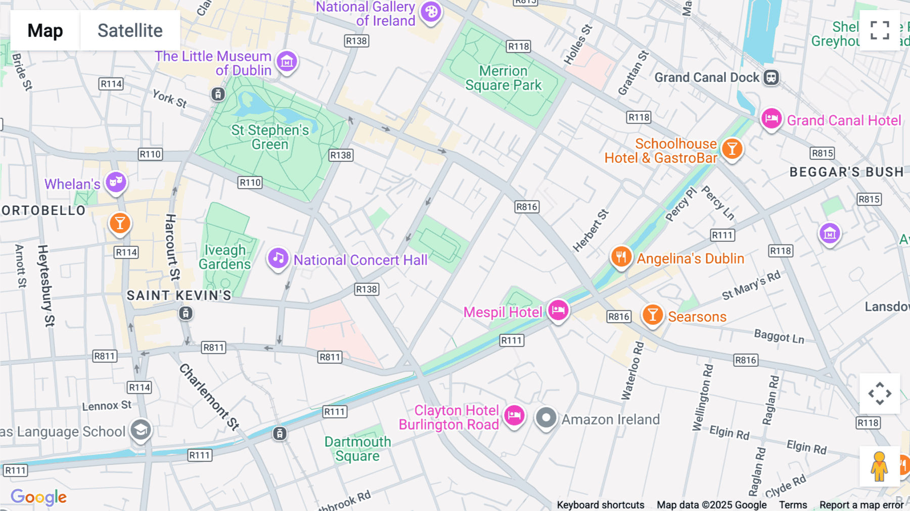 Click for interative map of 33 Fitzwilliam Square, Dublin, Dublin