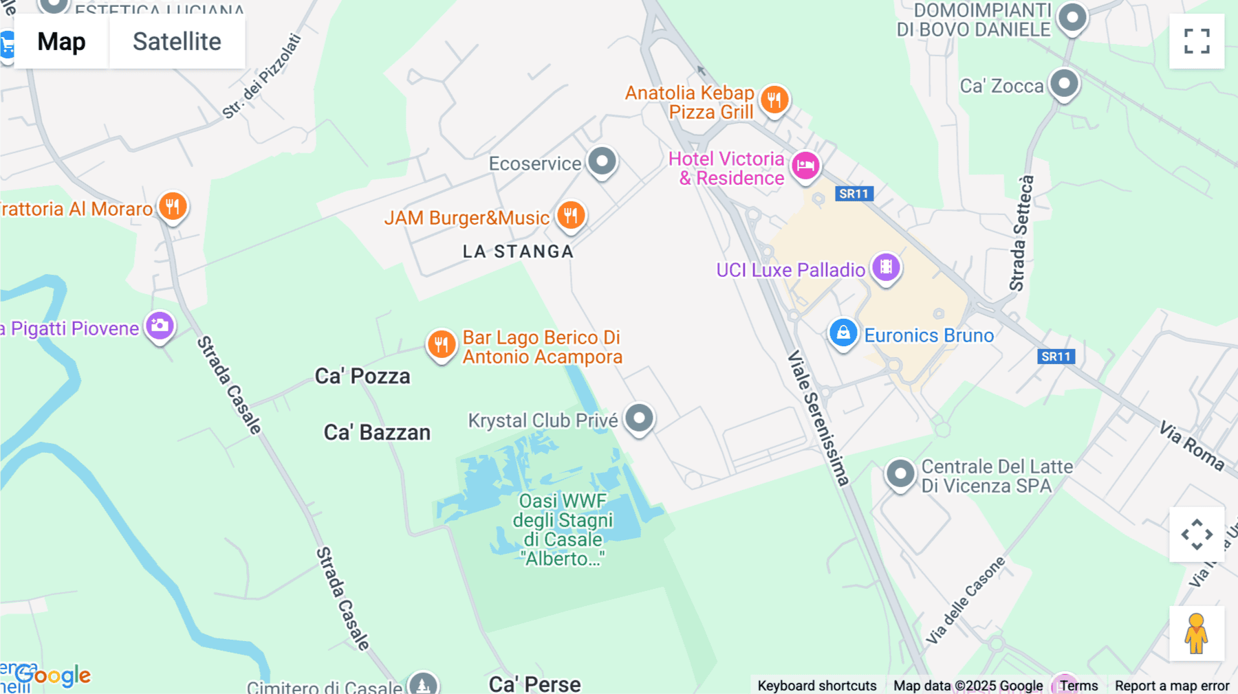 Click for interative map of Via Zamenhof, 817, Vicenza, Vicenza