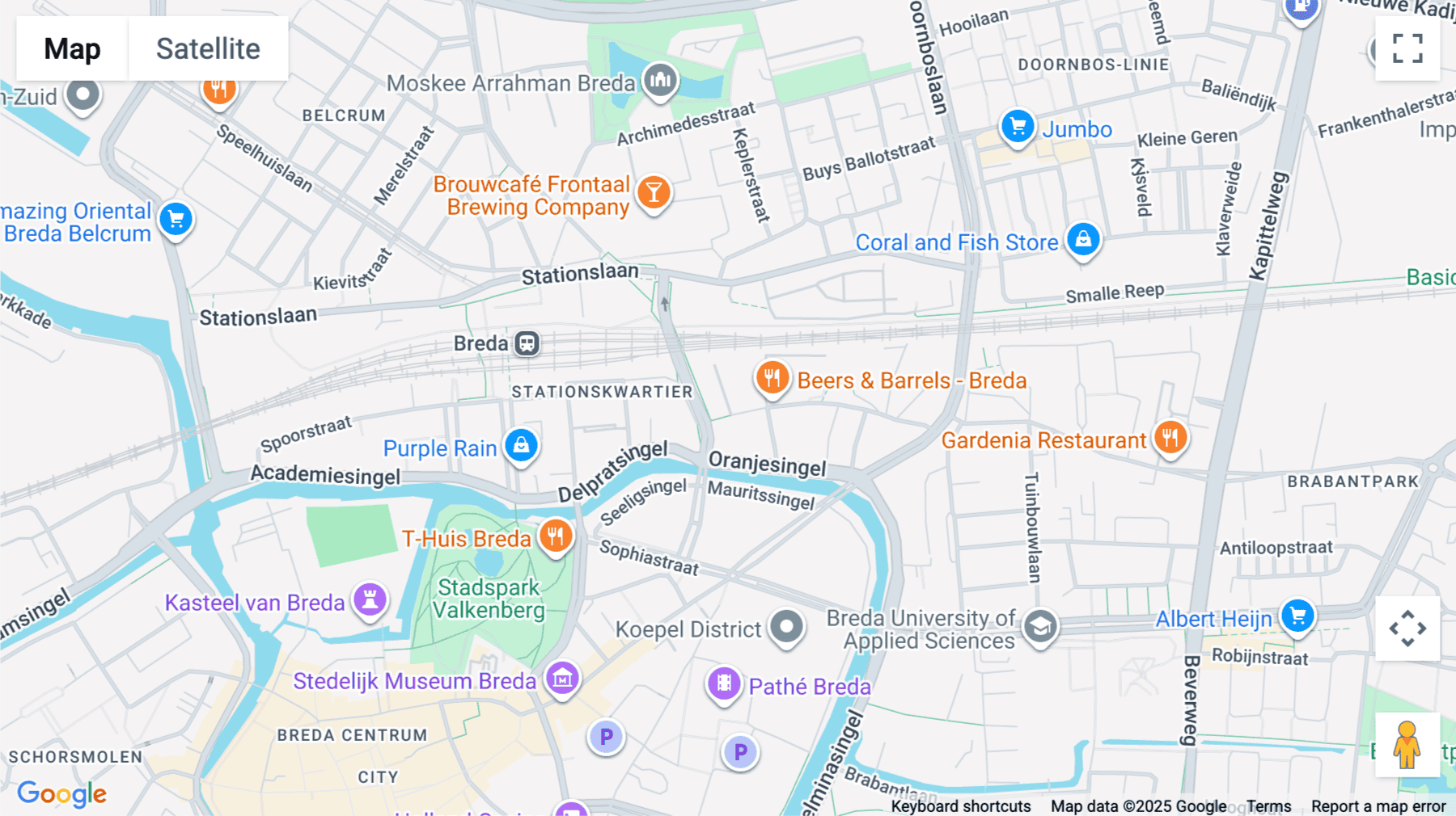Click for interative map of Ceresstraat 13, Breda, Breda
