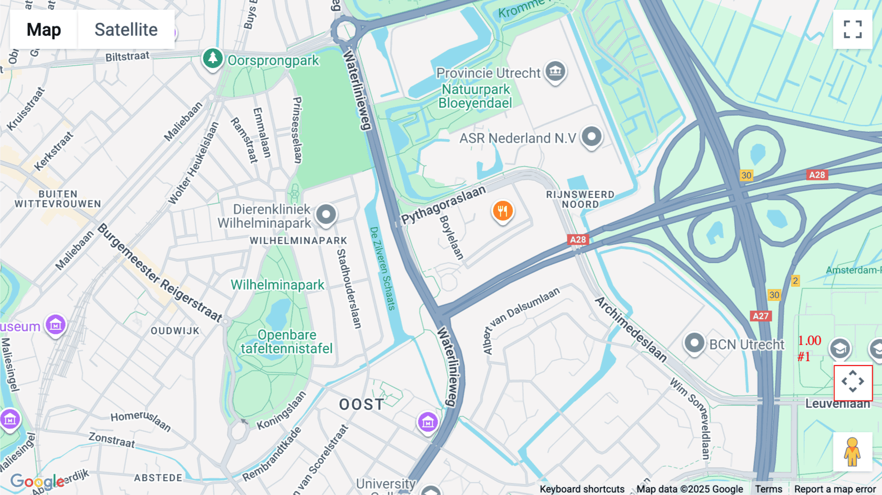 Click for interative map of Zen Building, Newtonlaan 123, Rijnsweerd, Utrecht, Utrecht