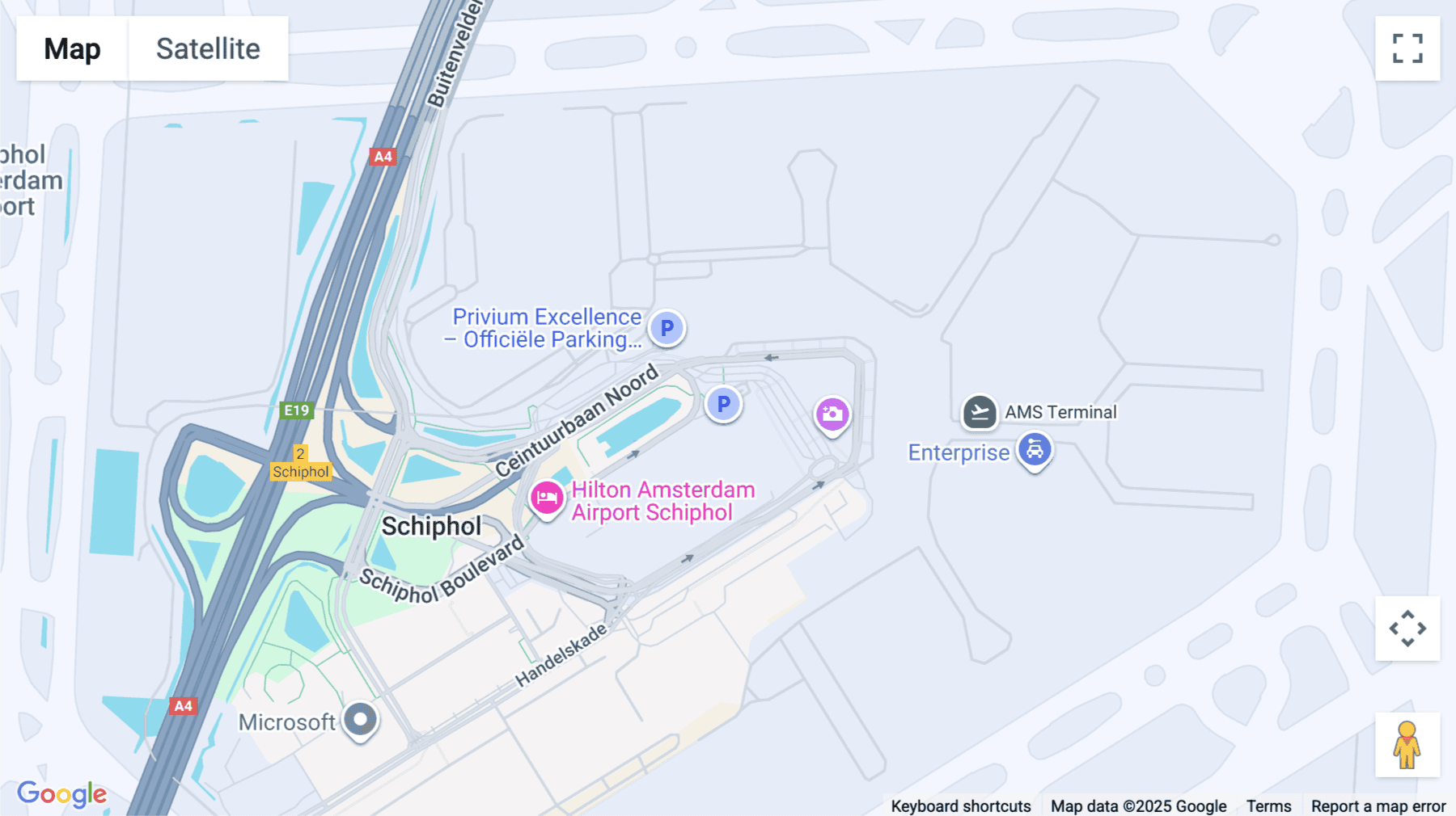 Click for interative map of Schipholboulevard 127, A3, Schiphol, Schiphol