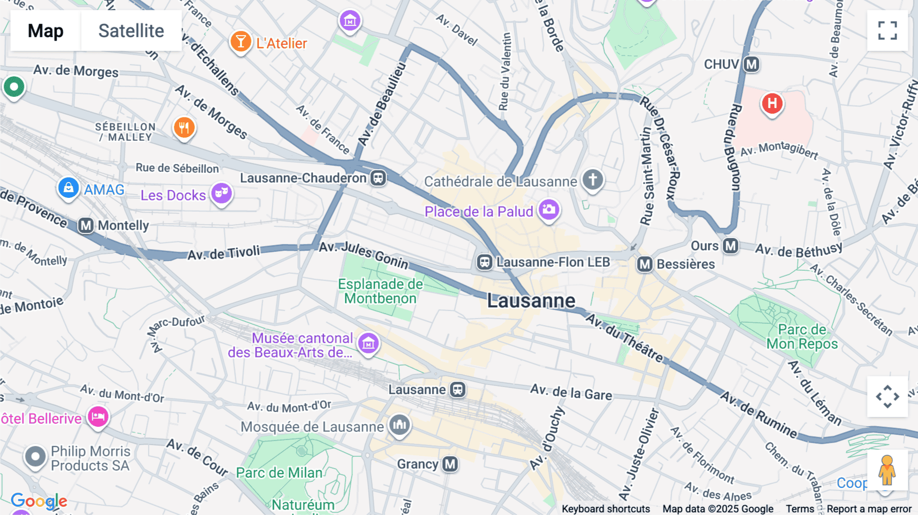 Click for interative map of 2nd, 4th floors, Voie du Chariot 3, Central Flon, Lausanne, Switzerland, Lausanne