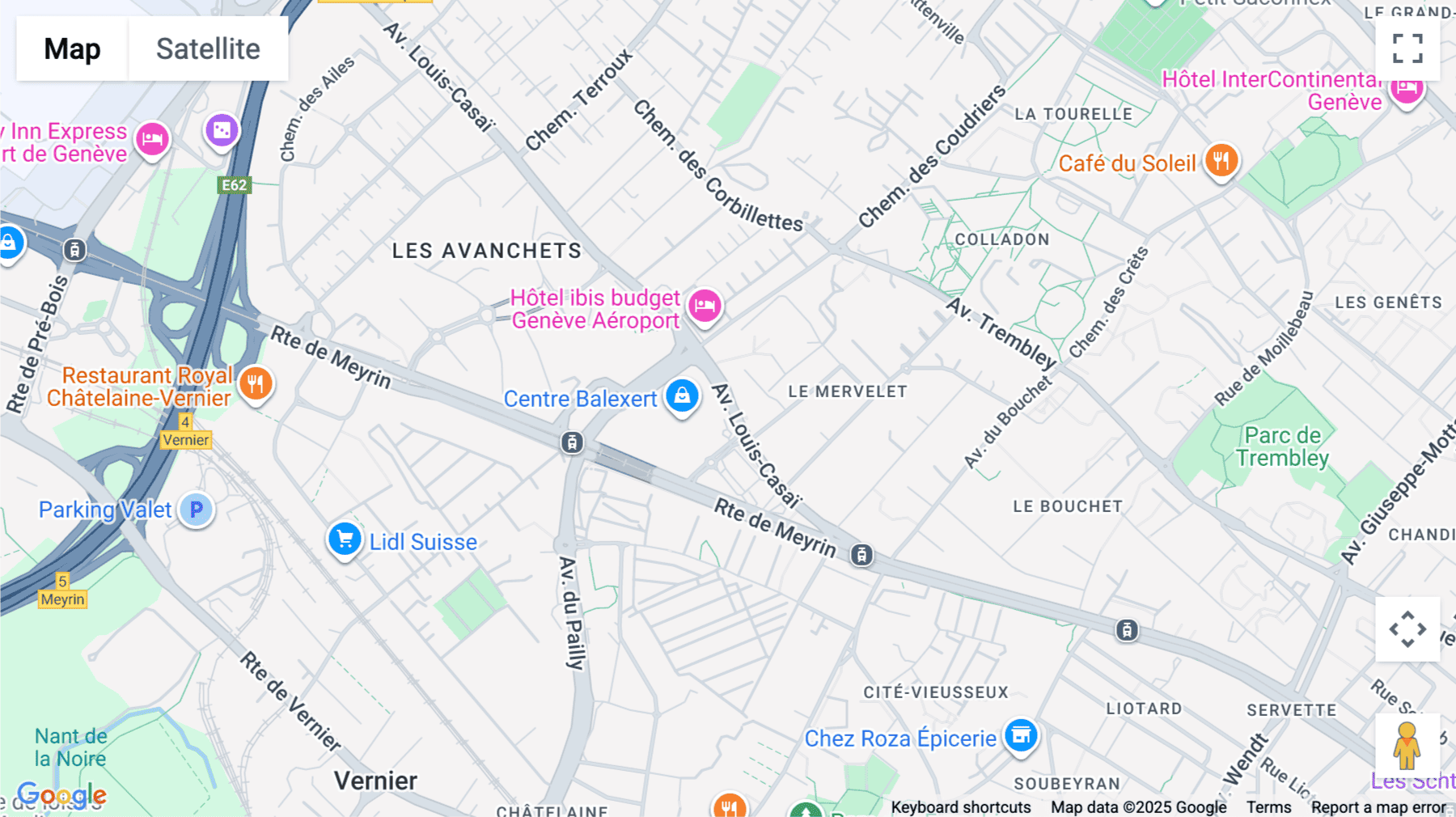 Click for interative map of 18 Avenue Louis-Casai, Geneva, Switzerland, Geneva