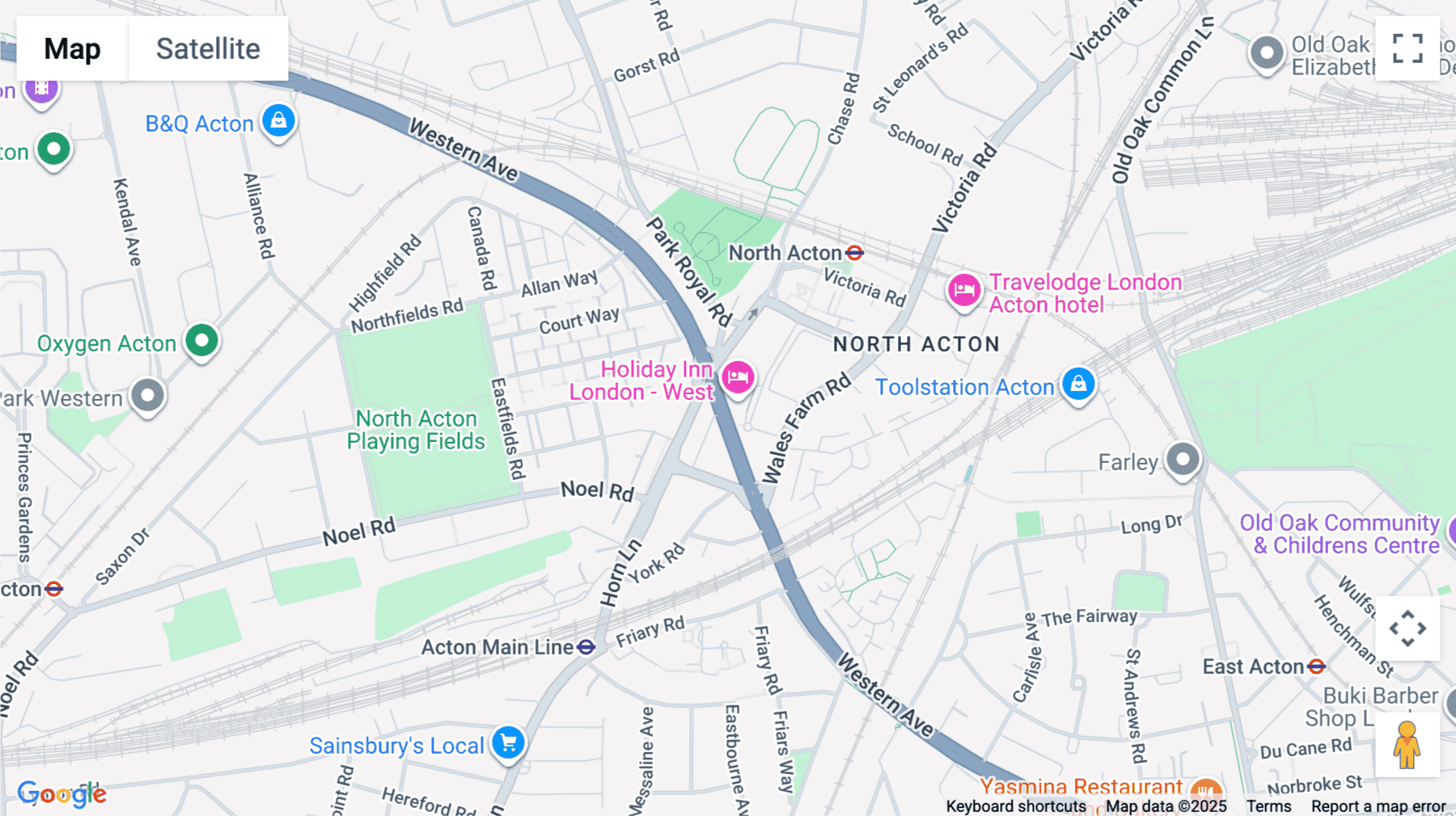 Click for interative map of 2 Portal Way, Central London, London
