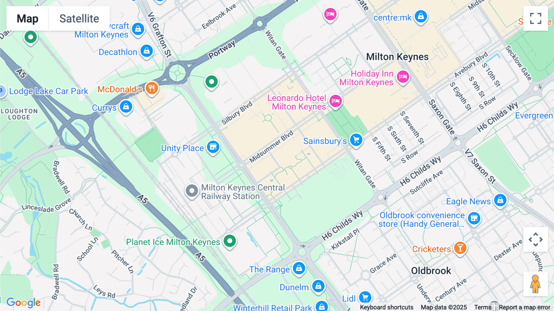 Click for interative map of The Pinnacle, Midsummer Blvd, Milton Keynes, MK9, Milton Keynes